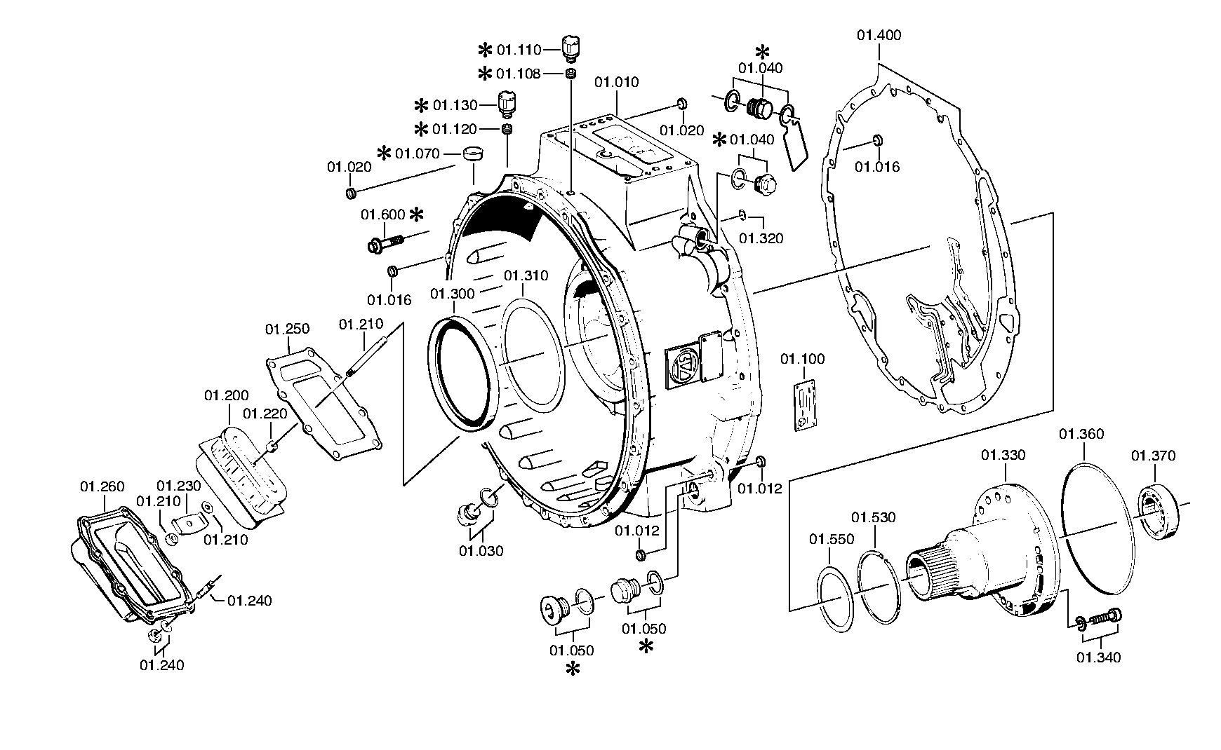 drawing for EVOBUS 66914860000 - TAPER ROLLER BEARING (figure 1)
