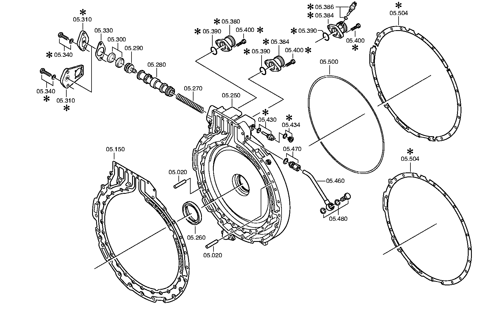 drawing for TEREX EQUIPMENT LIMITED 09397850 - WASHER (figure 3)
