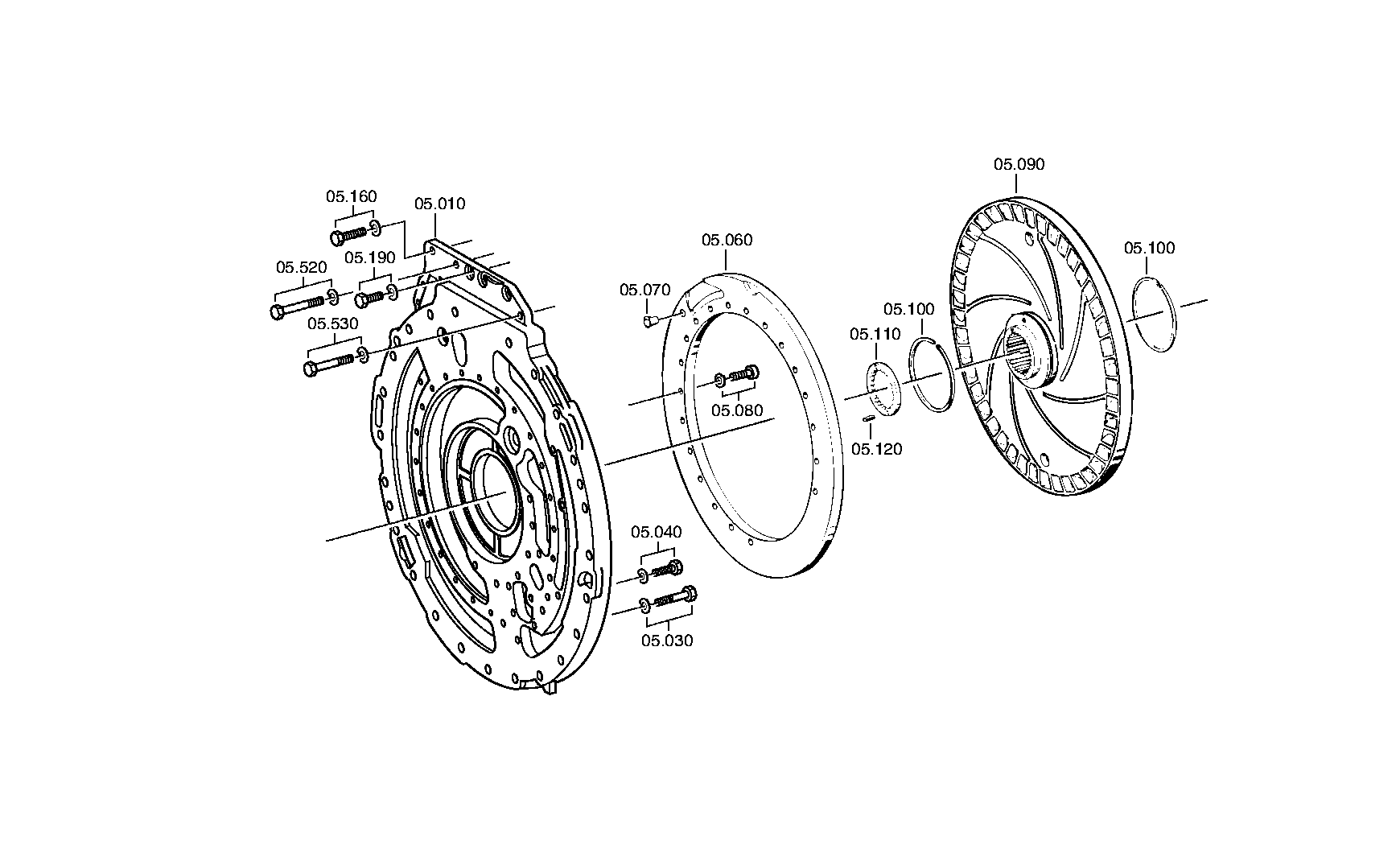drawing for TEREX EQUIPMENT LIMITED 09397850 - WASHER (figure 5)