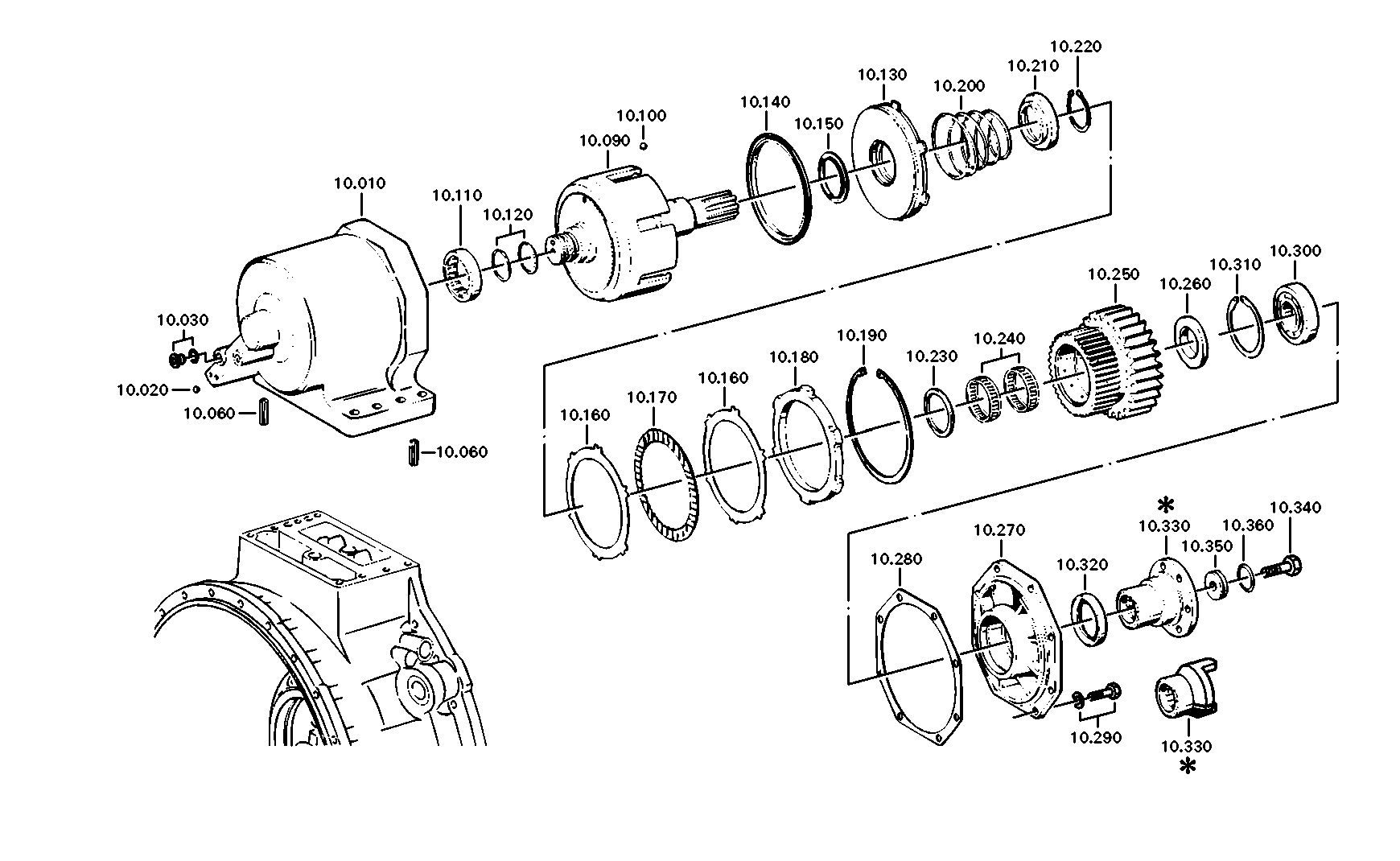 drawing for DAIMLER AG A0079812101 - CYLINDER ROLLER BEARING (figure 2)
