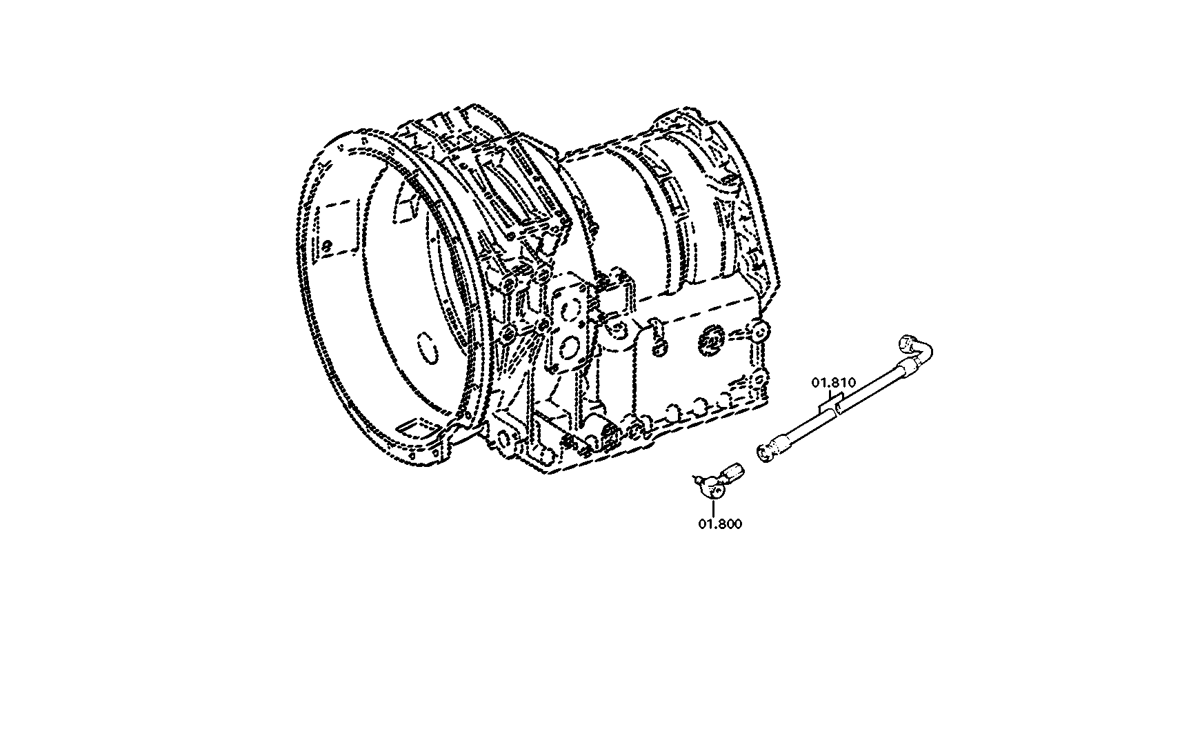 drawing for DAF 1287724 - PIPE UNION (figure 1)