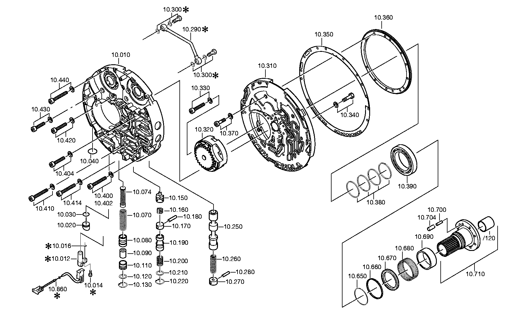 drawing for MERCEDES-BENZ CARS A0002720120 - STATOR SHAFT (figure 4)