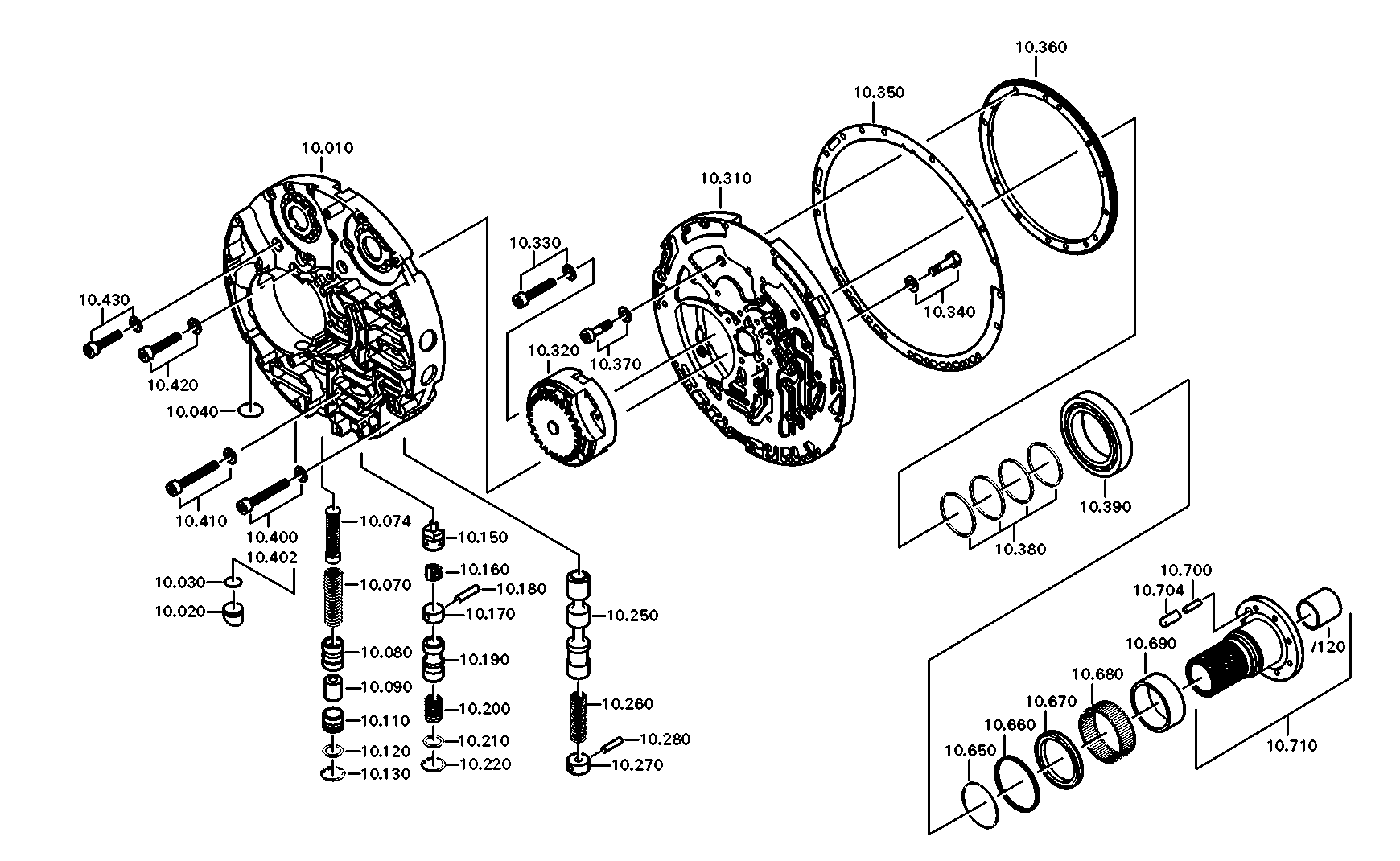 drawing for MERCEDES-BENZ CARS A0002700997 - PRIMARY PUMP (figure 5)