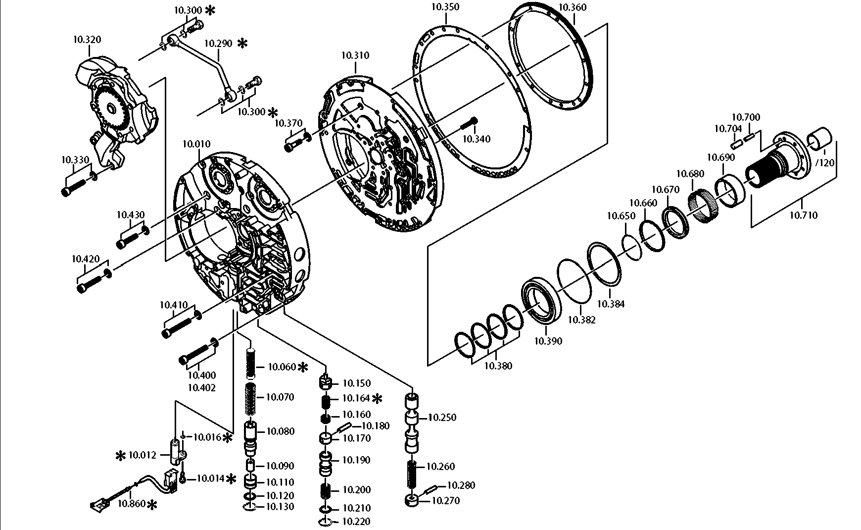 drawing for DAIMLER AG A0002770749 - OIL FEED.FLANGE (figure 3)