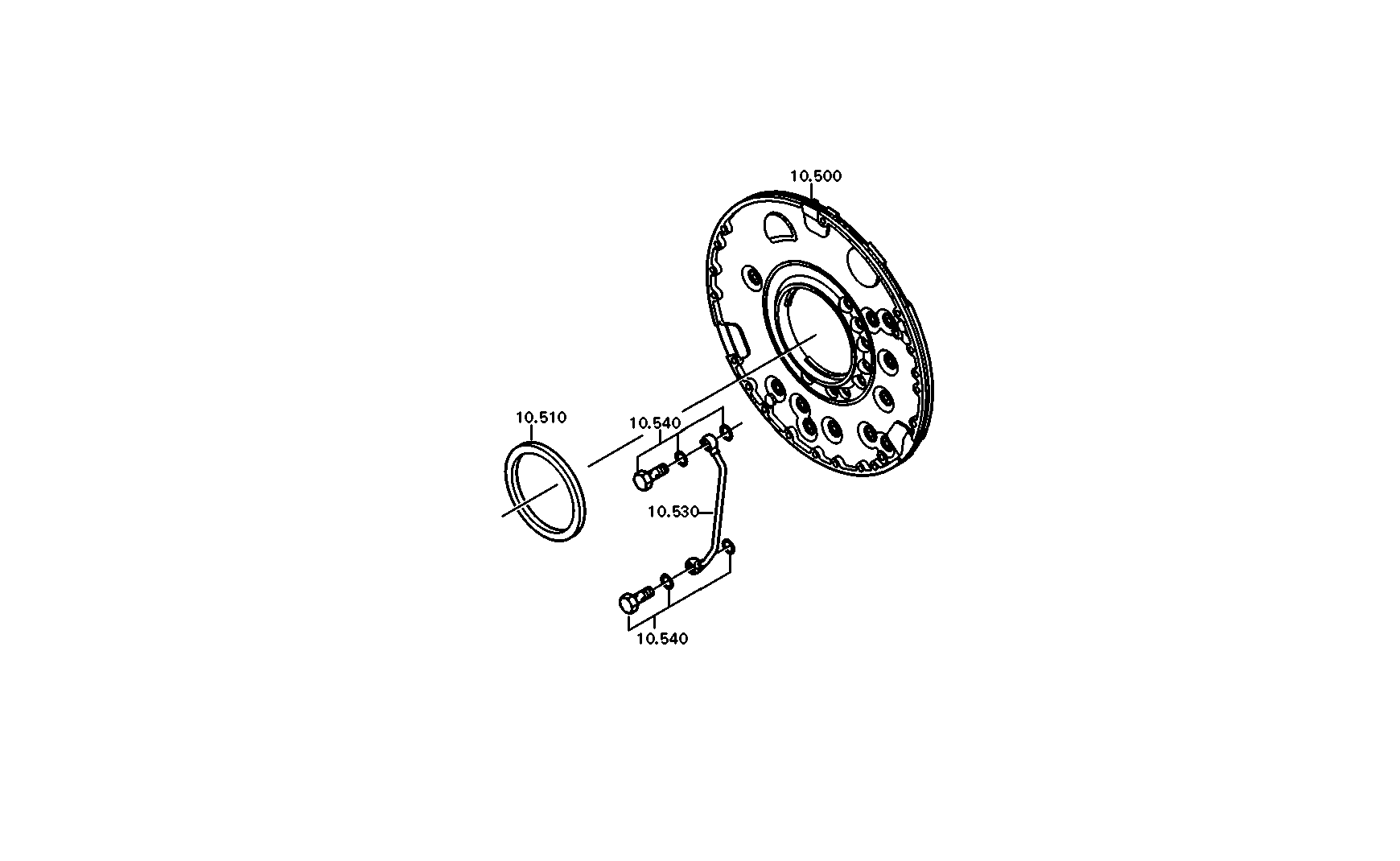drawing for BELL-SUEDAFRIKA 7380013 - SHAFT SEAL (figure 2)