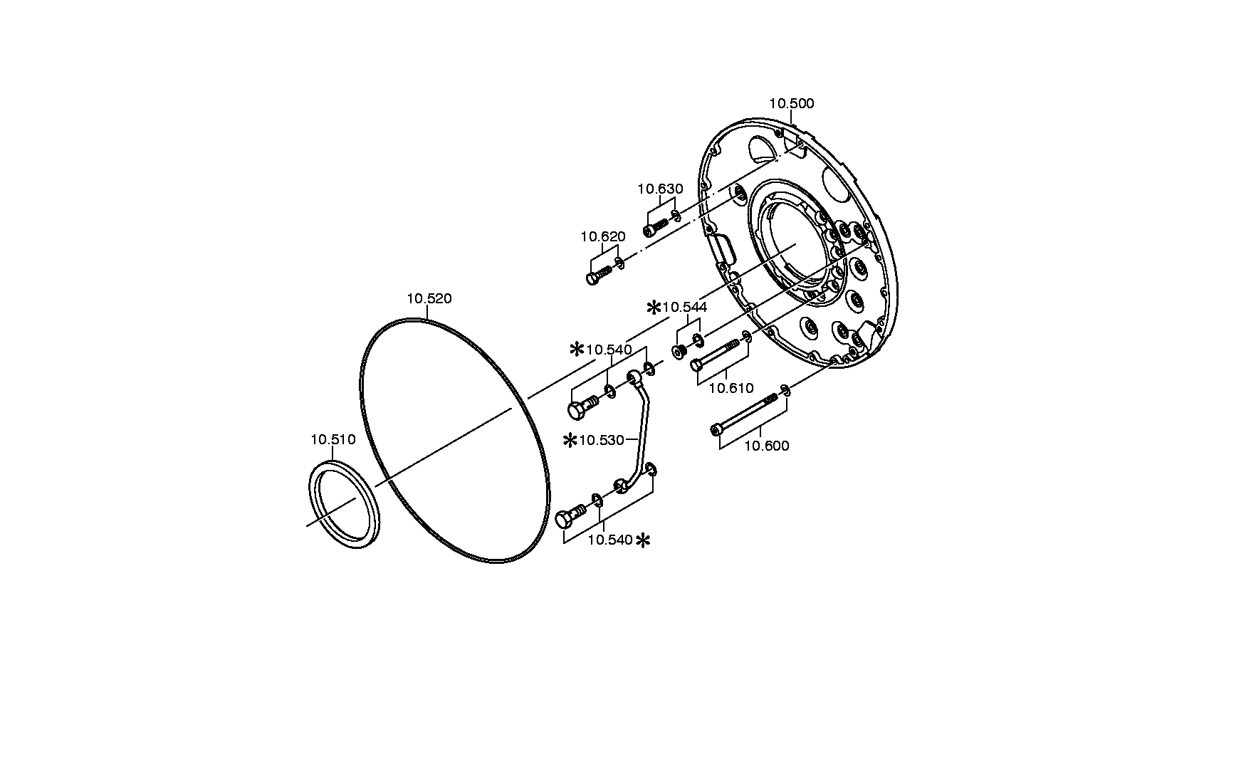 drawing for BELL-SUEDAFRIKA 7380013 - SHAFT SEAL (figure 3)