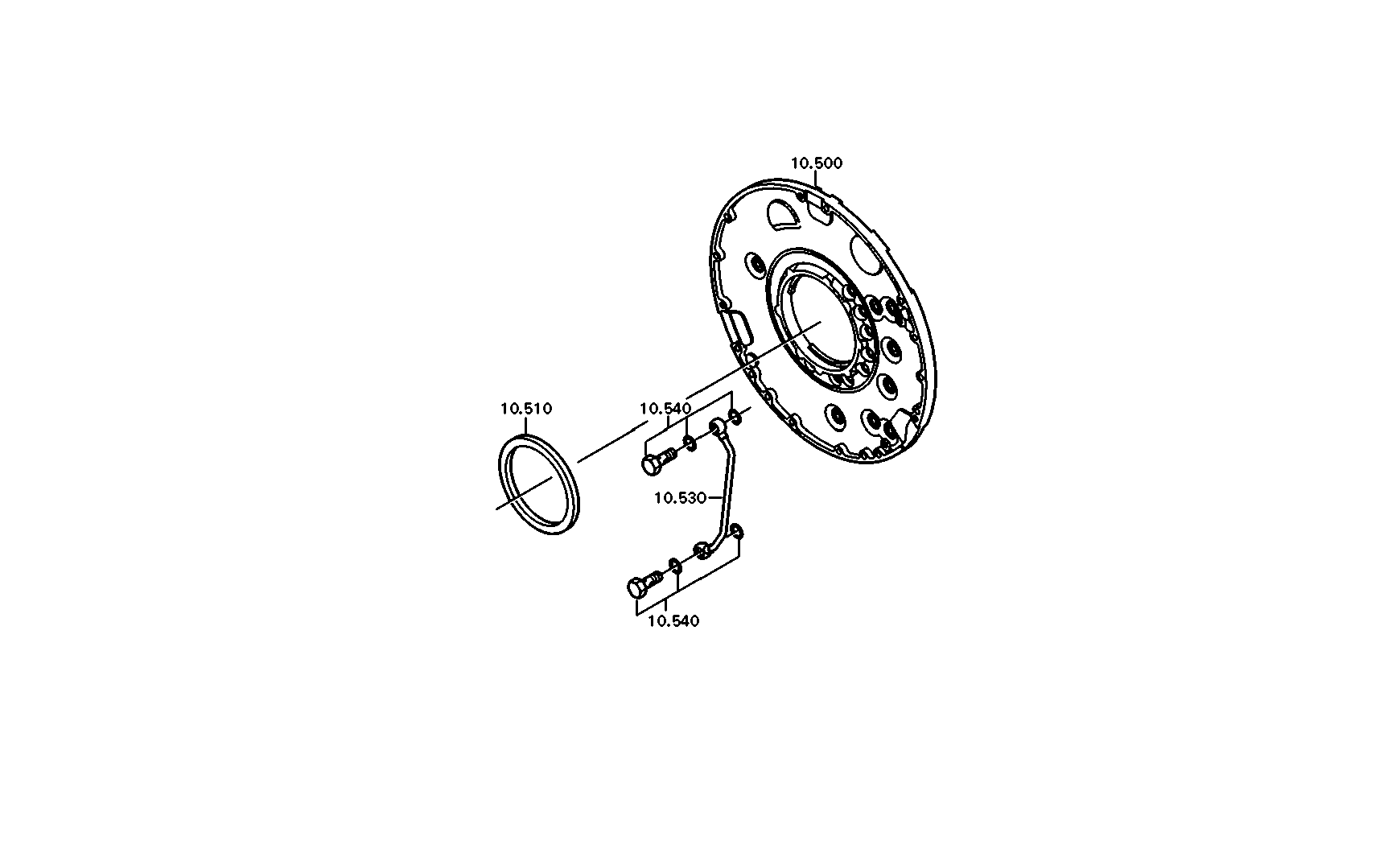 drawing for BELL-SUEDAFRIKA 7380013 - SHAFT SEAL (figure 4)