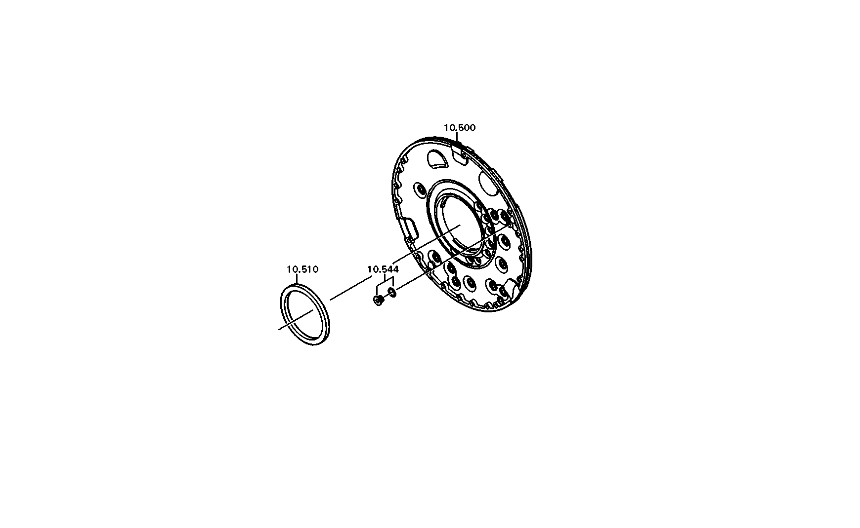 drawing for ALVIS VICKERS LTD. 8120972 - SHAFT SEAL (figure 5)