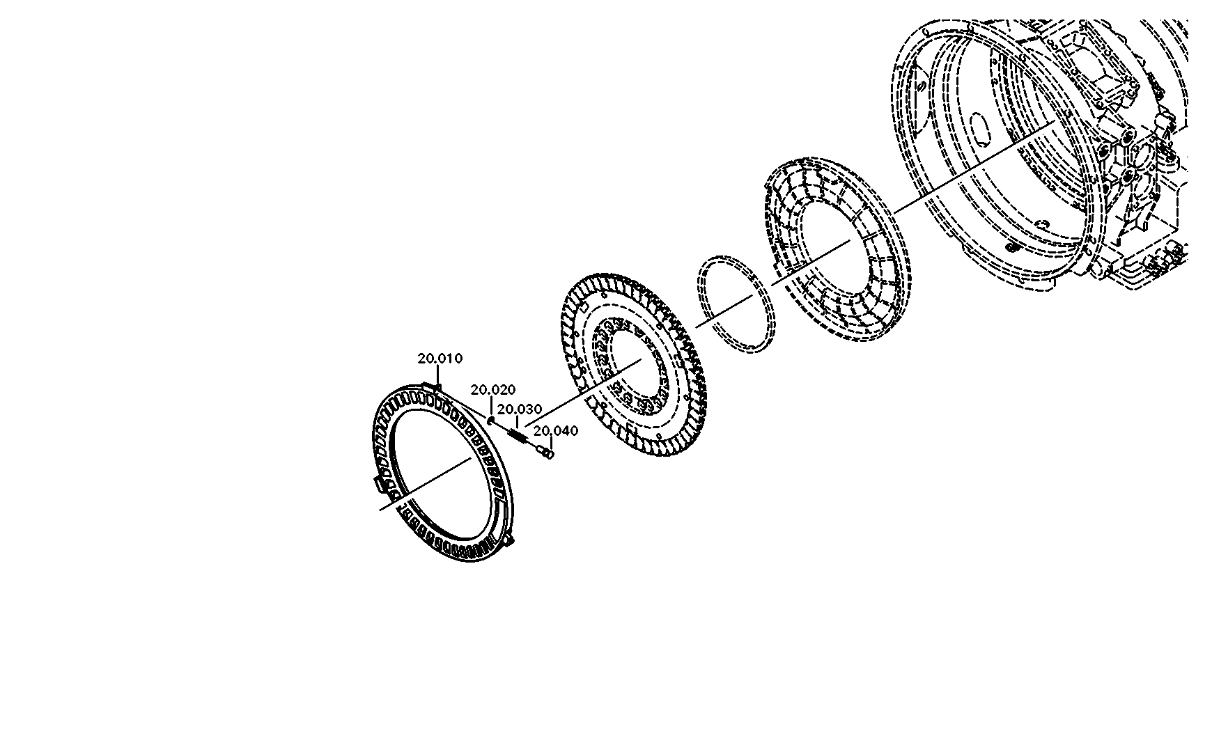 drawing for S.N.V.I.-C.V.I. 1128144 - DAMPER (figure 1)