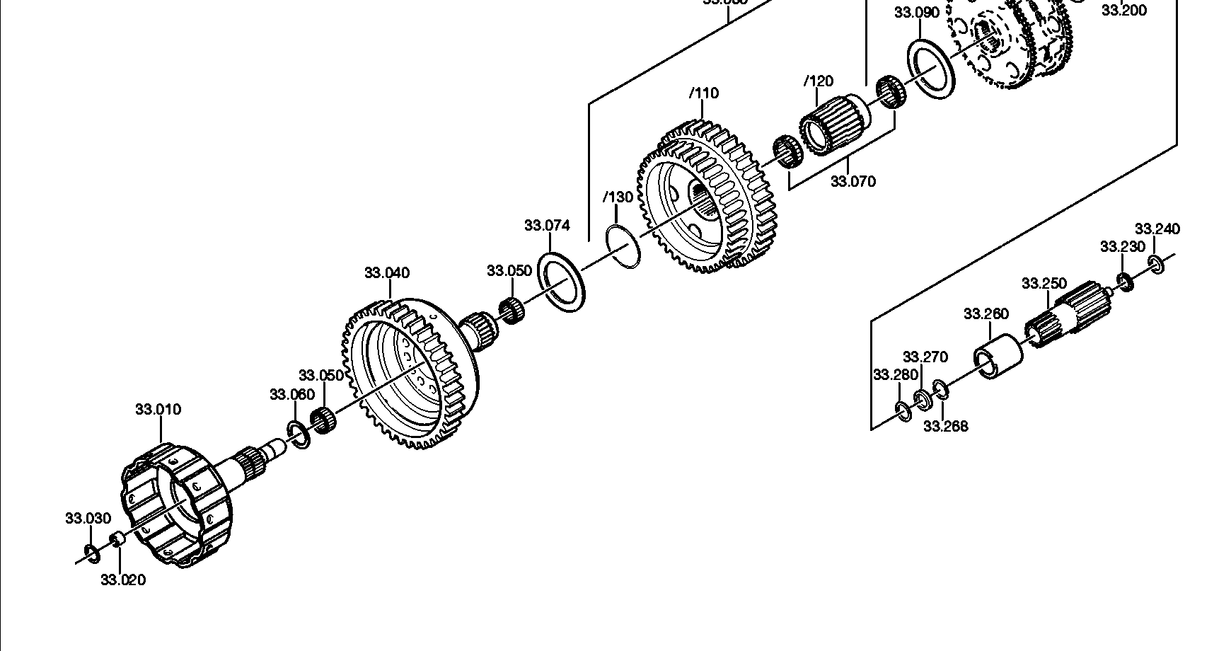 drawing for DAF 1614047 - PLANET CARRIER (figure 5)