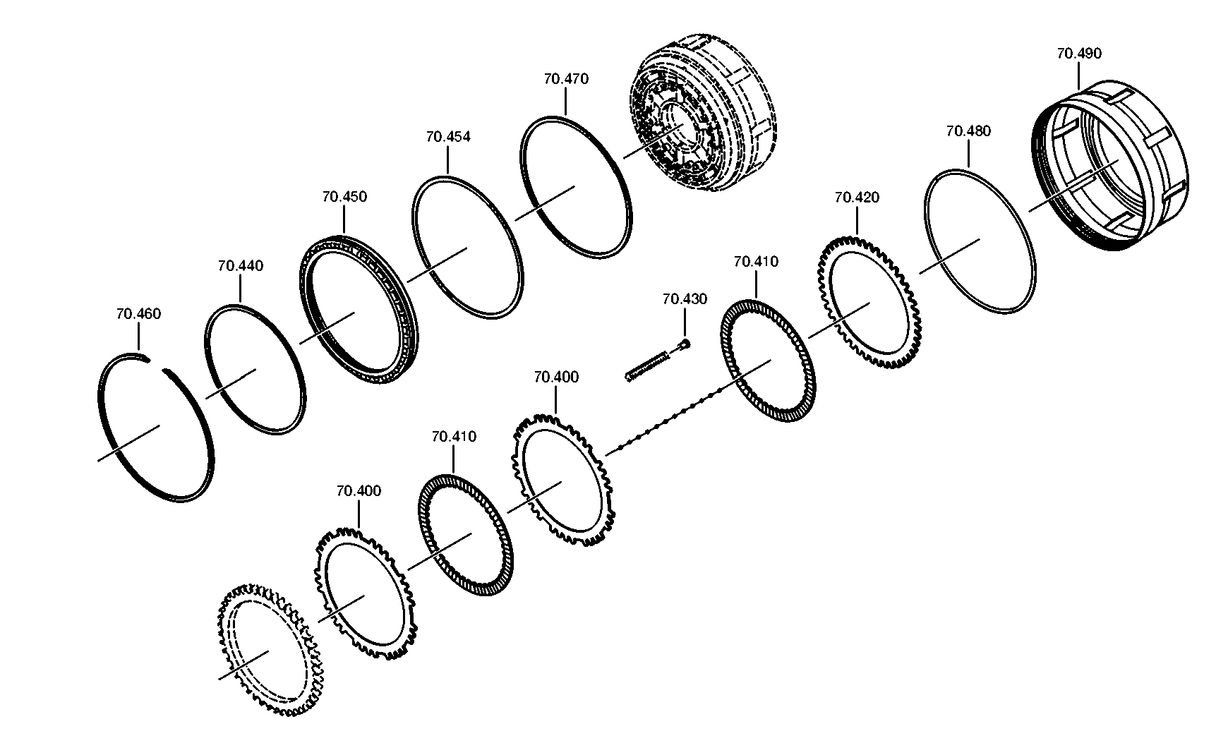 drawing for MERCEDES-BENZ CARS A0209818410 - NEEDLE SLEEVE (figure 4)