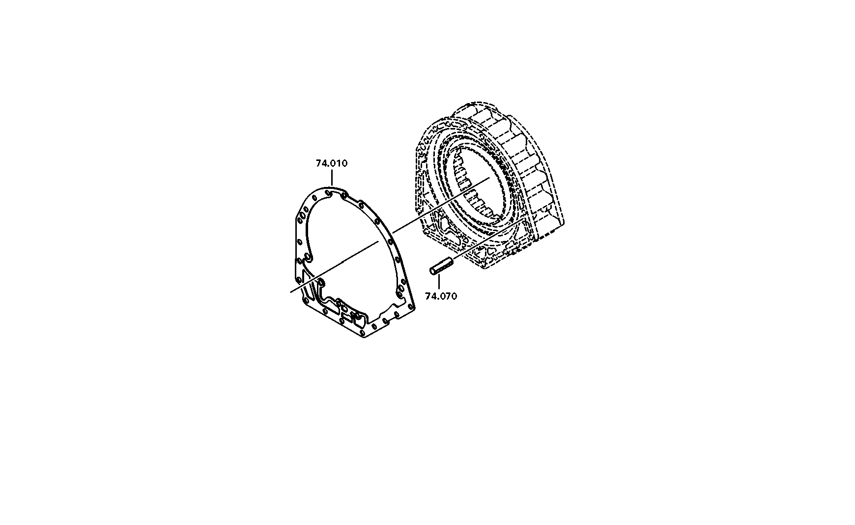 drawing for DAIMLER AG A0002722125 - INNER CLUTCH DISC (figure 5)