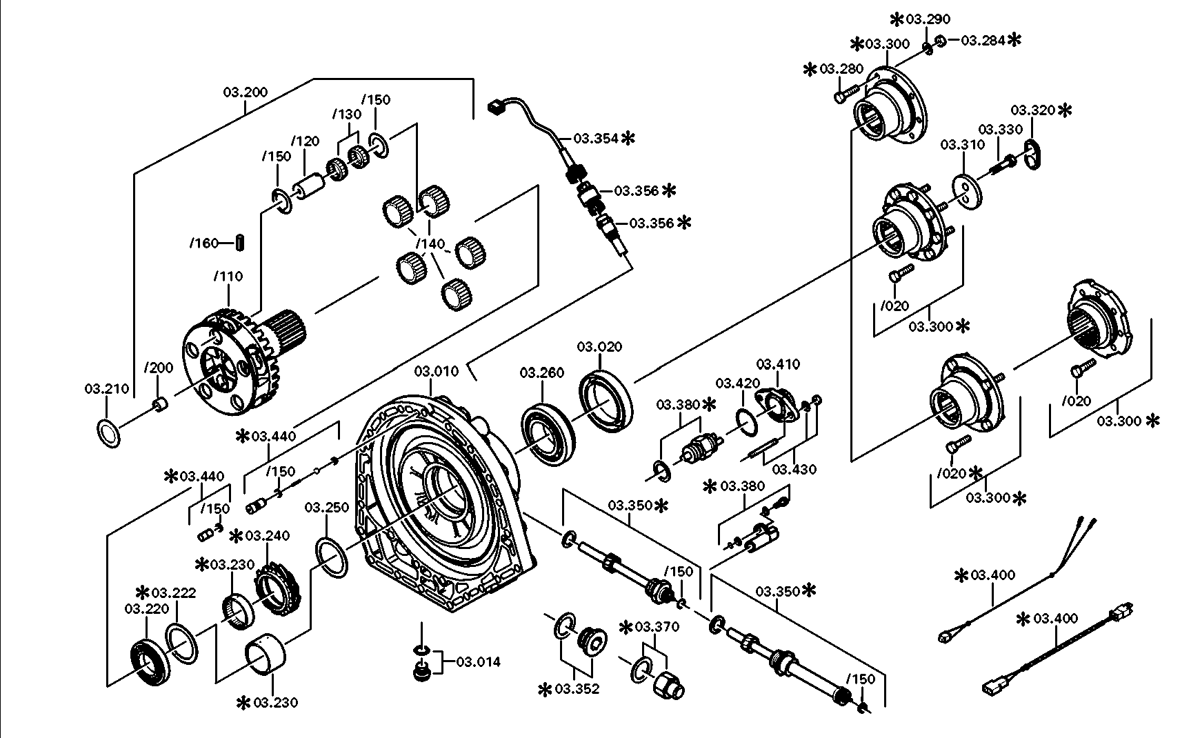 drawing for DAF 100CP3213 - SPEEDO SHAFT (figure 2)