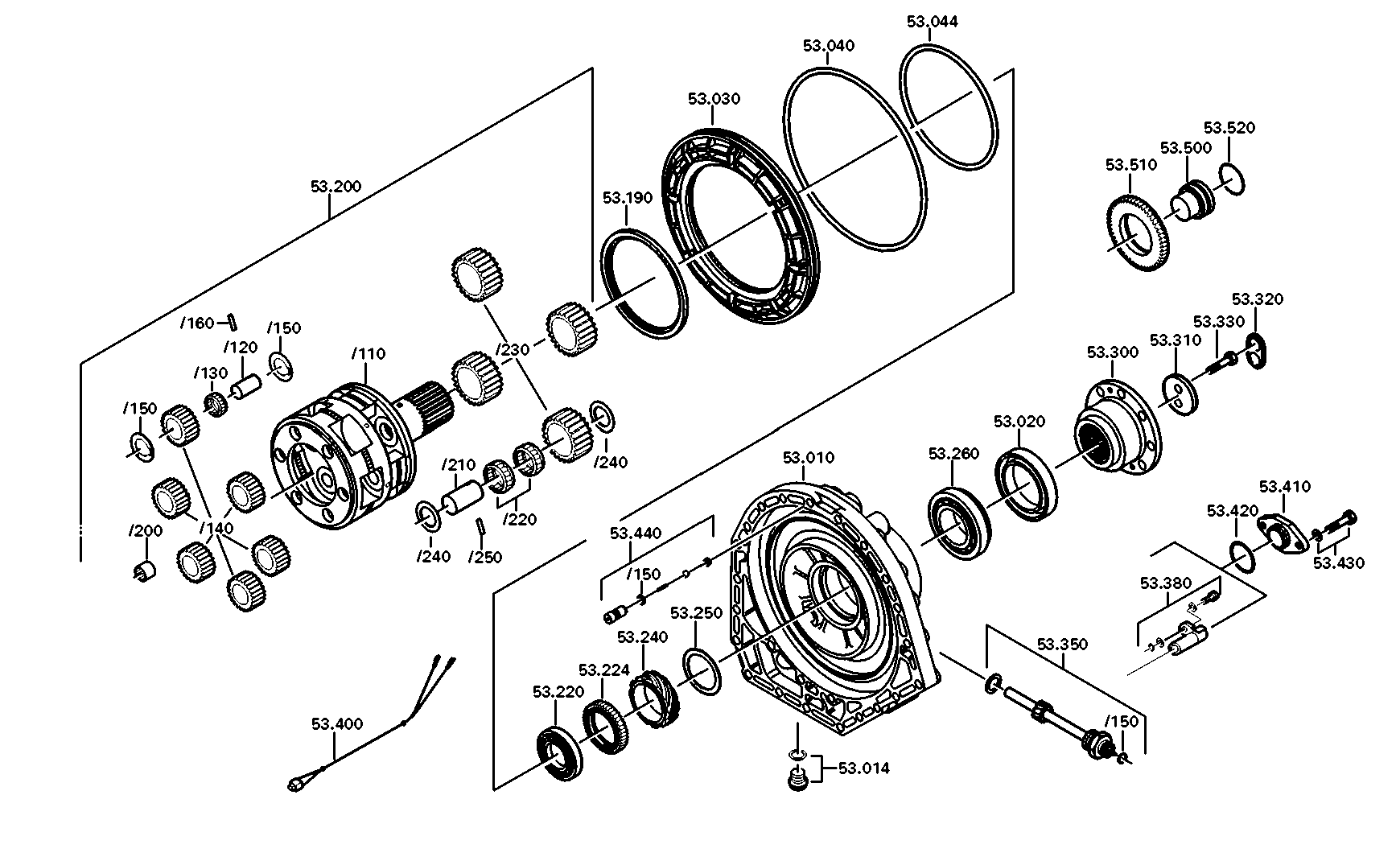 drawing for DOOSAN 252621 - NEEDLE BEARING (figure 5)