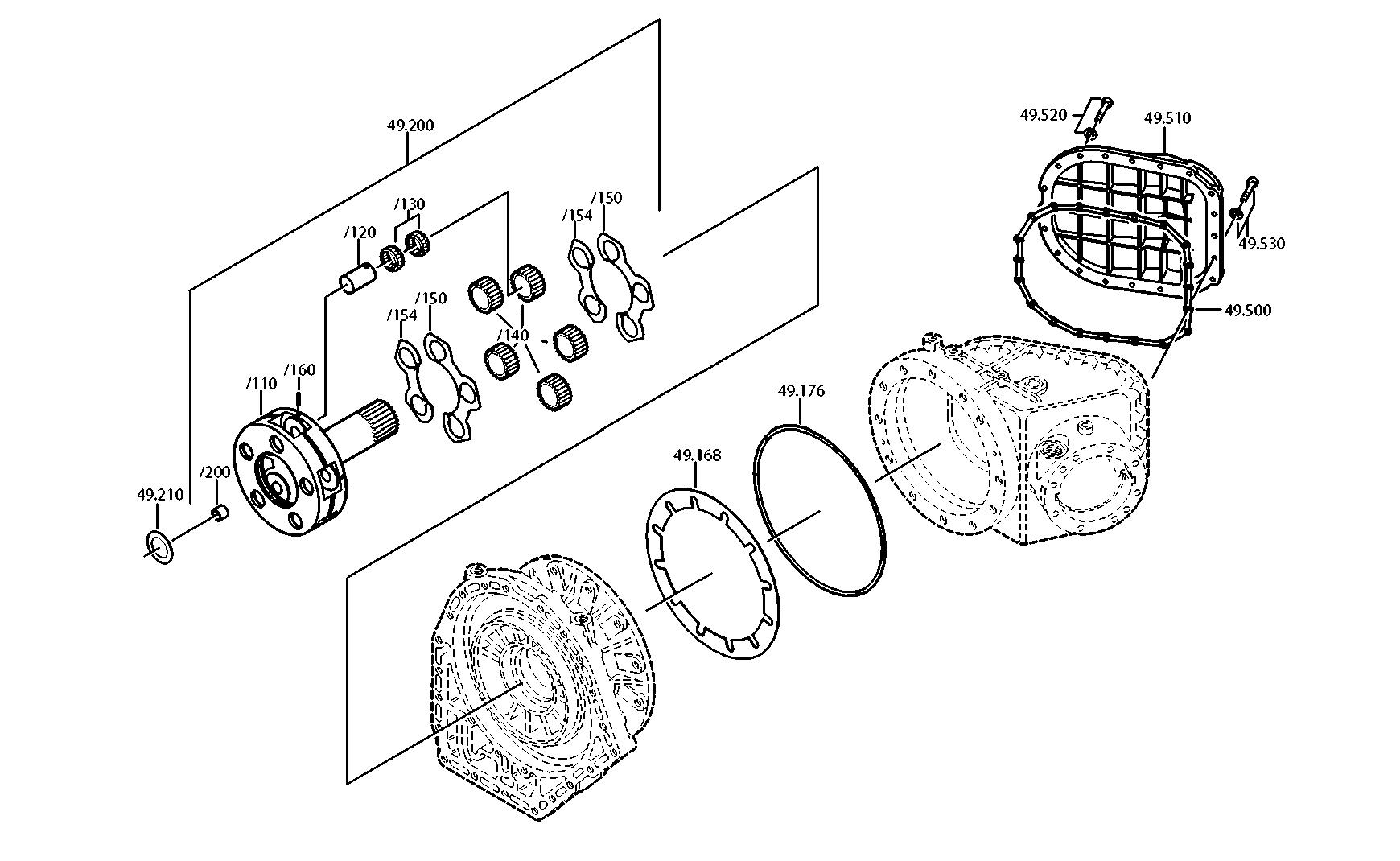 drawing for S.N.V.I.-C.V.I. 32219 - TAPERED ROLLER BEARING (figure 2)