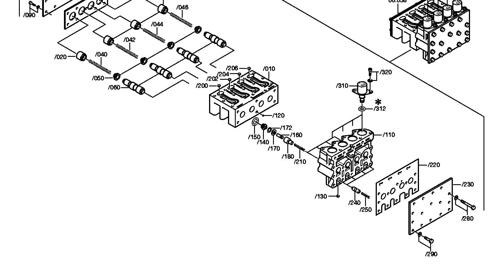 drawing for DAIMLER AG A0002772835 - CONVERTER VALVE (figure 3)