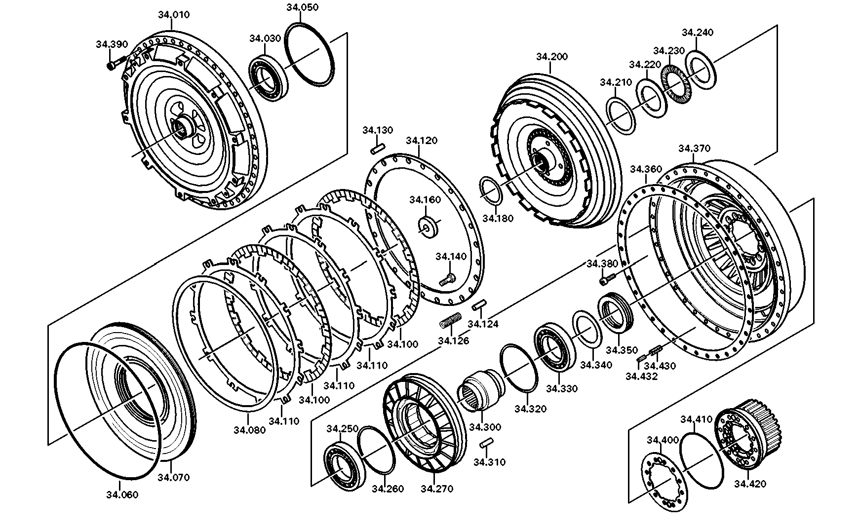 drawing for Manitowoc Crane Group Germany 8782789 - BALL BEARING (figure 4)