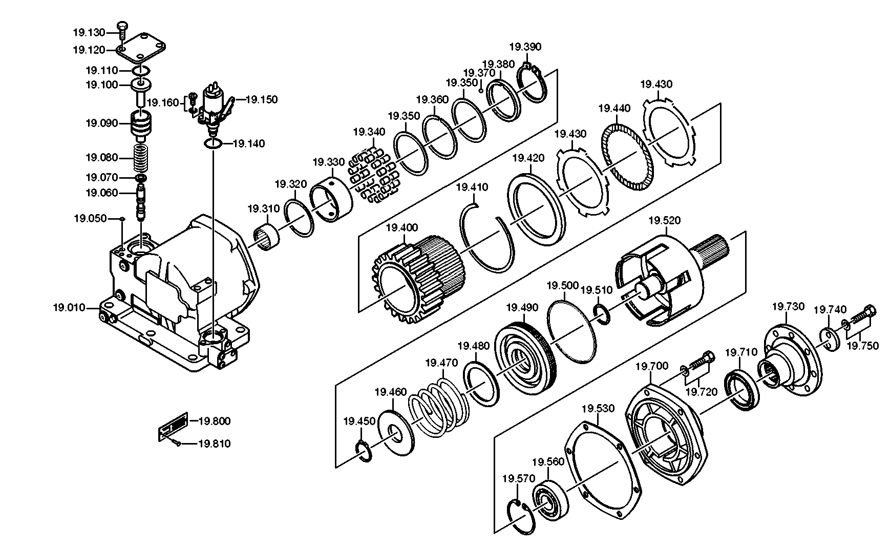 drawing for DAIMLER AG A0002740424 - OUTPUT SHAFT (figure 2)