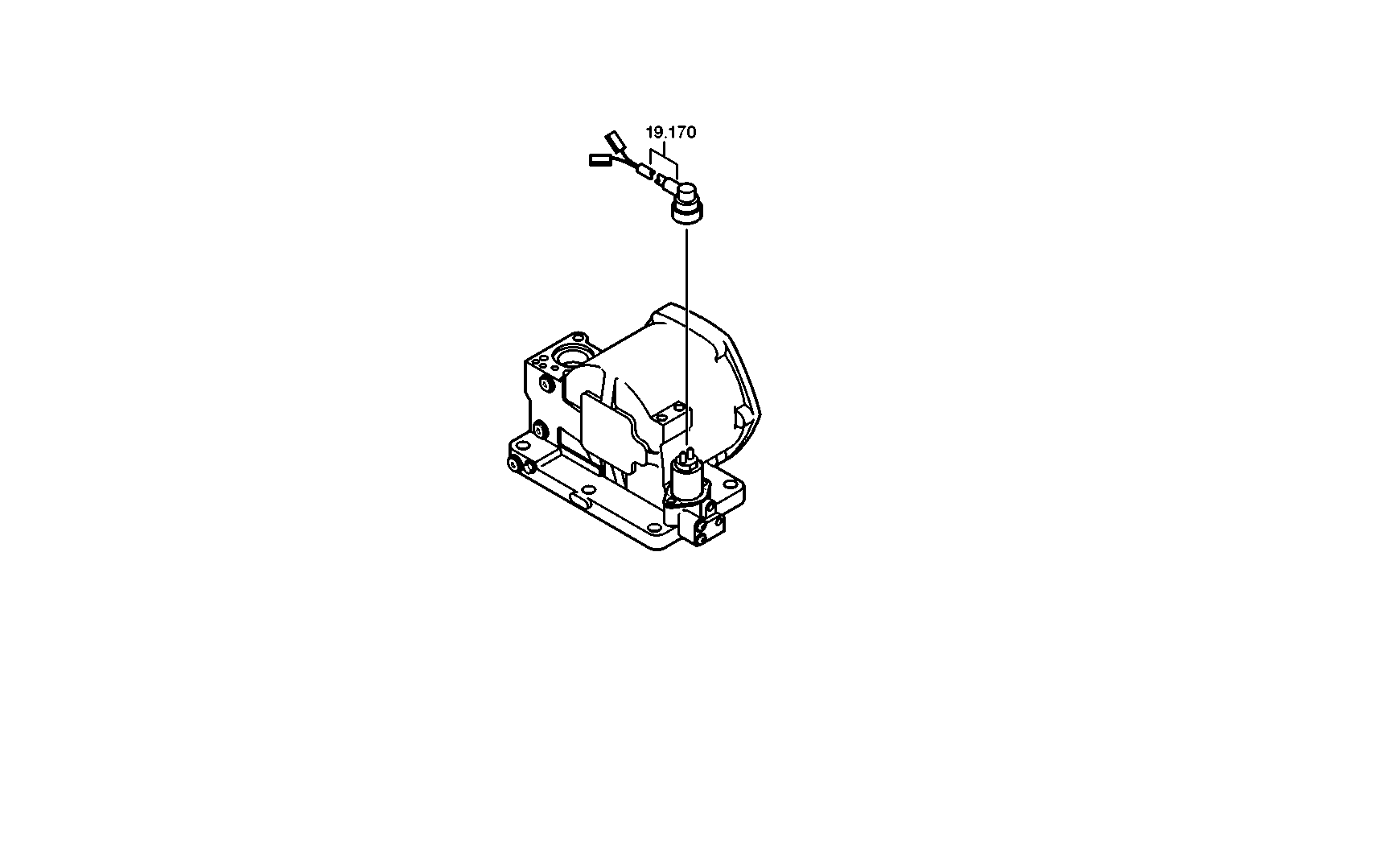 drawing for ALVIS VICKERS LTD. 8198143 - OUTPUT SHAFT (figure 4)