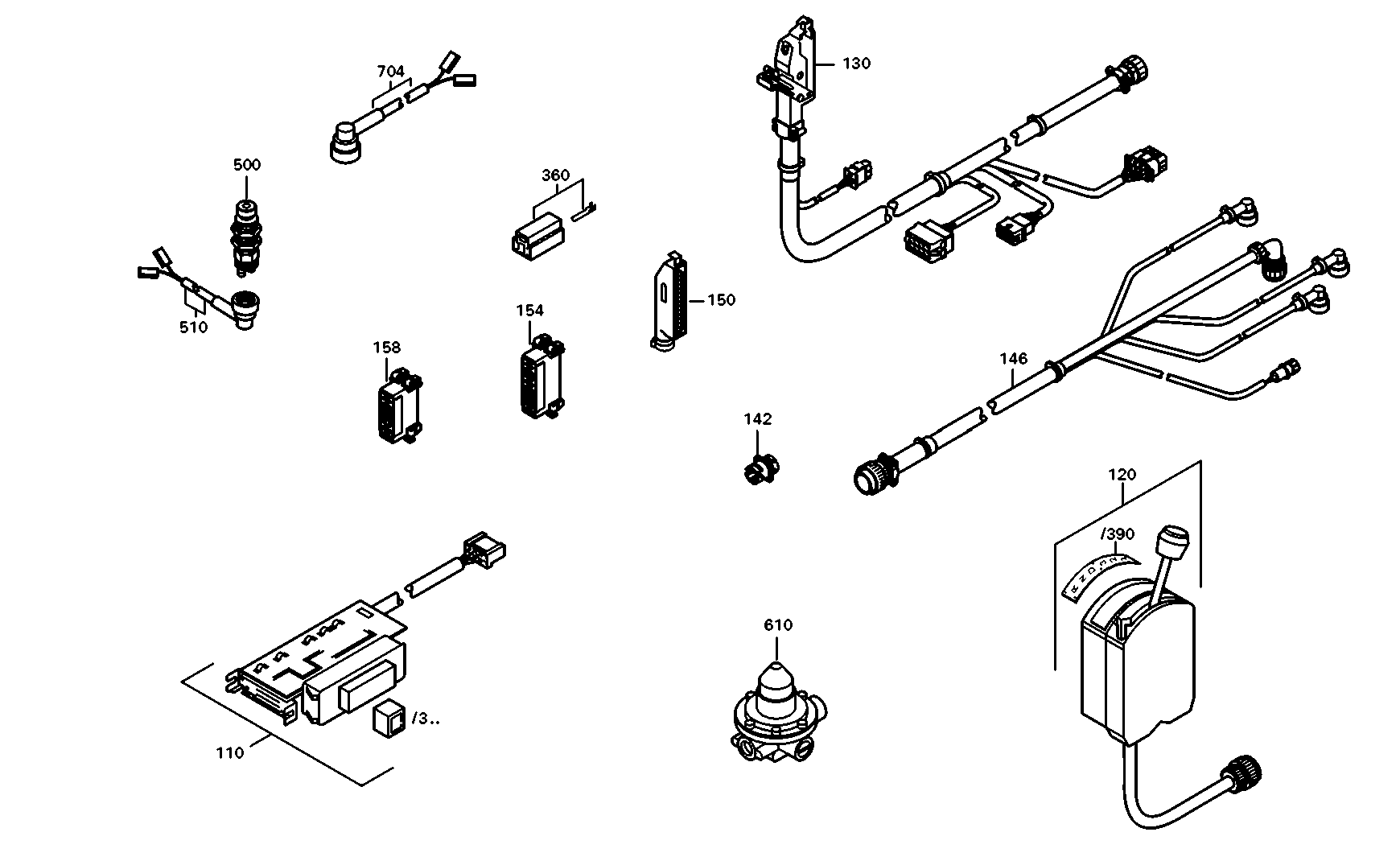 drawing for DAIMLER AG 8.321.999.978.0 - KICK-D.SWITCH (figure 5)
