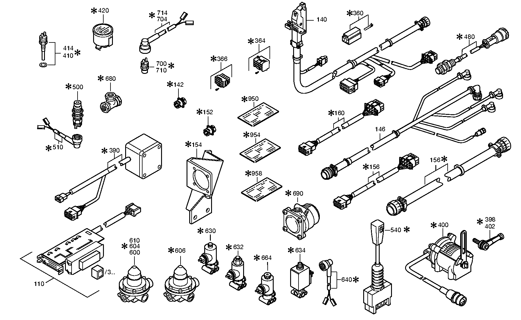 drawing for SCANIA 466182 - FS ELEK (figure 2)