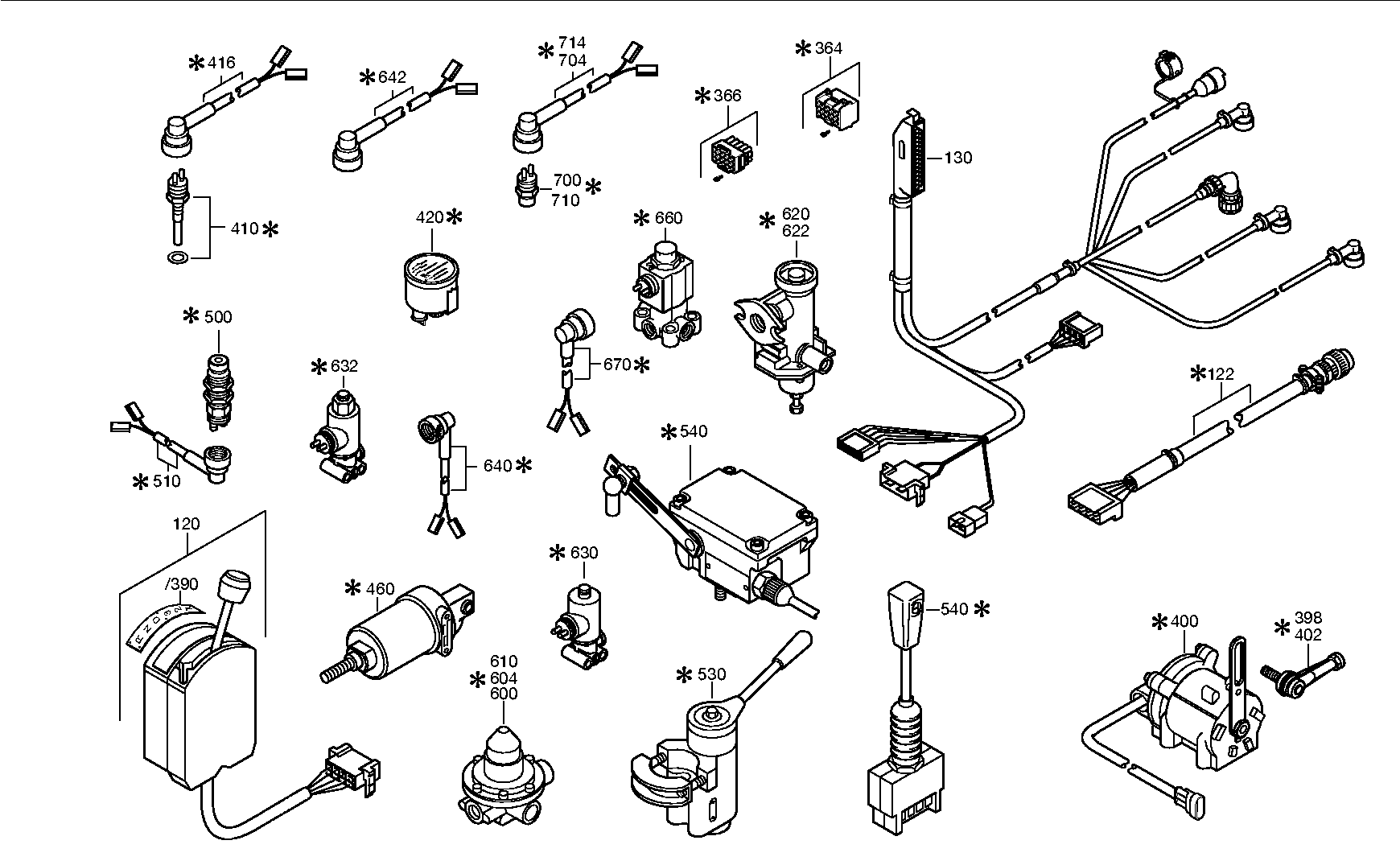 drawing for IVECO 5000806658 - KICK-D.SWITCH (figure 2)