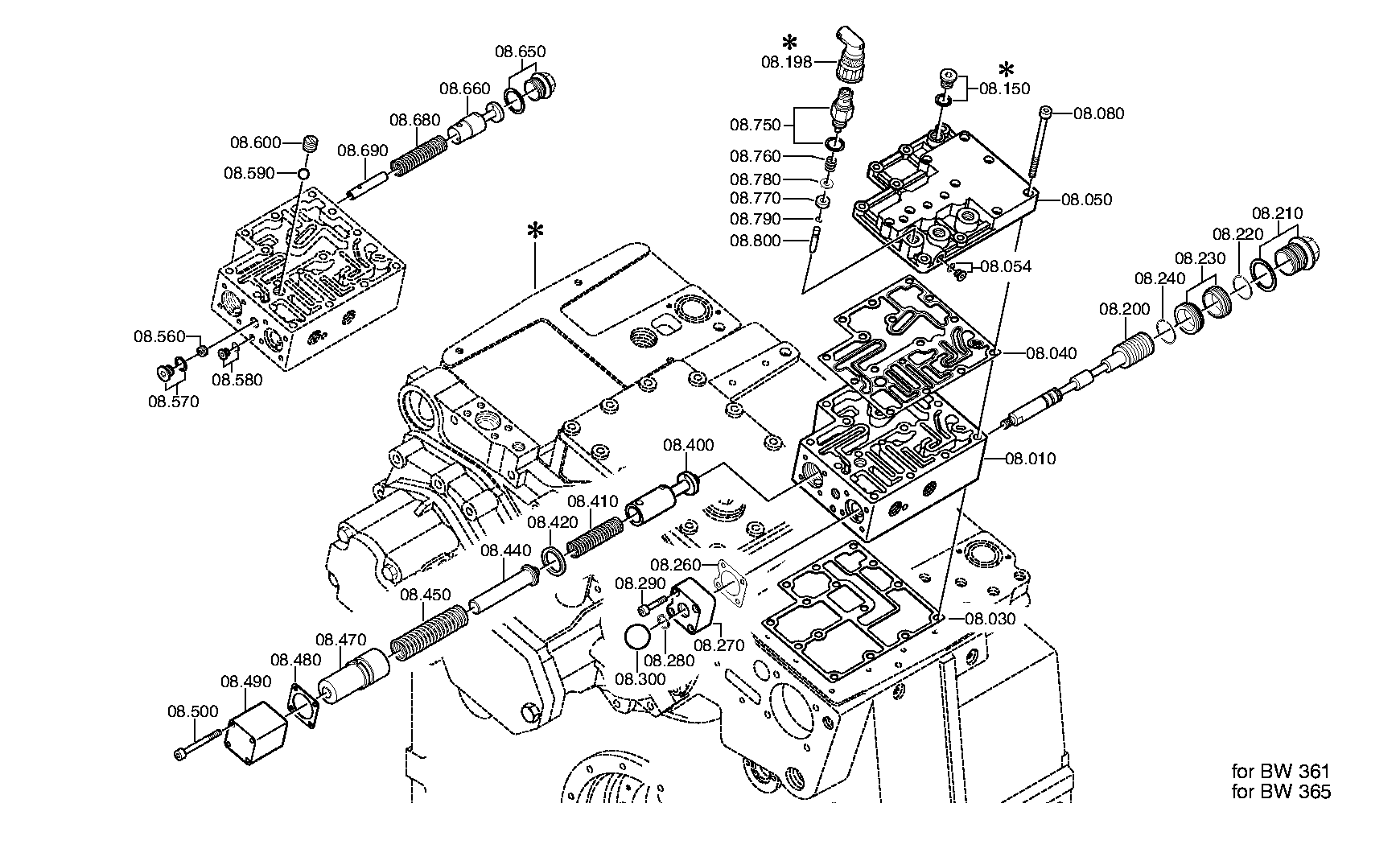 drawing for DAF 1455732 - SWITCH (figure 1)