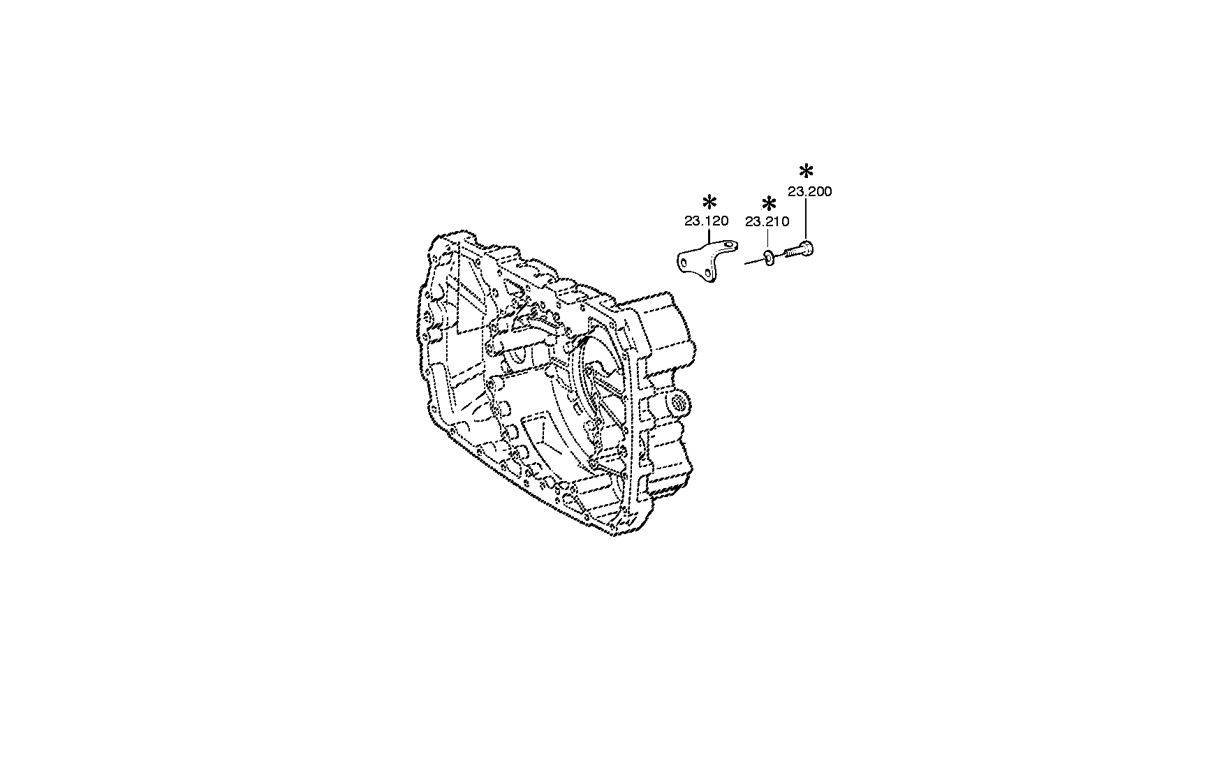 drawing for IVECO 08123473 - SHIFT CYLINDER (figure 2)