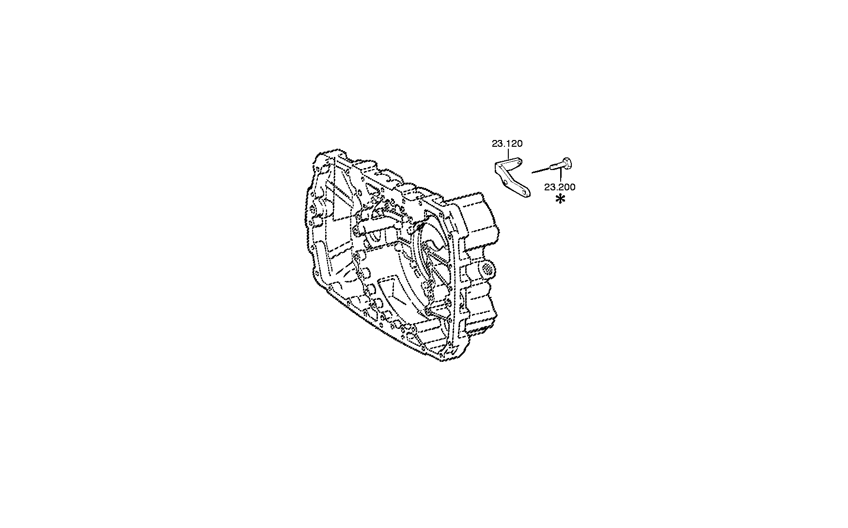 drawing for DAF 1291677 - SHIFT CYLINDER (figure 3)