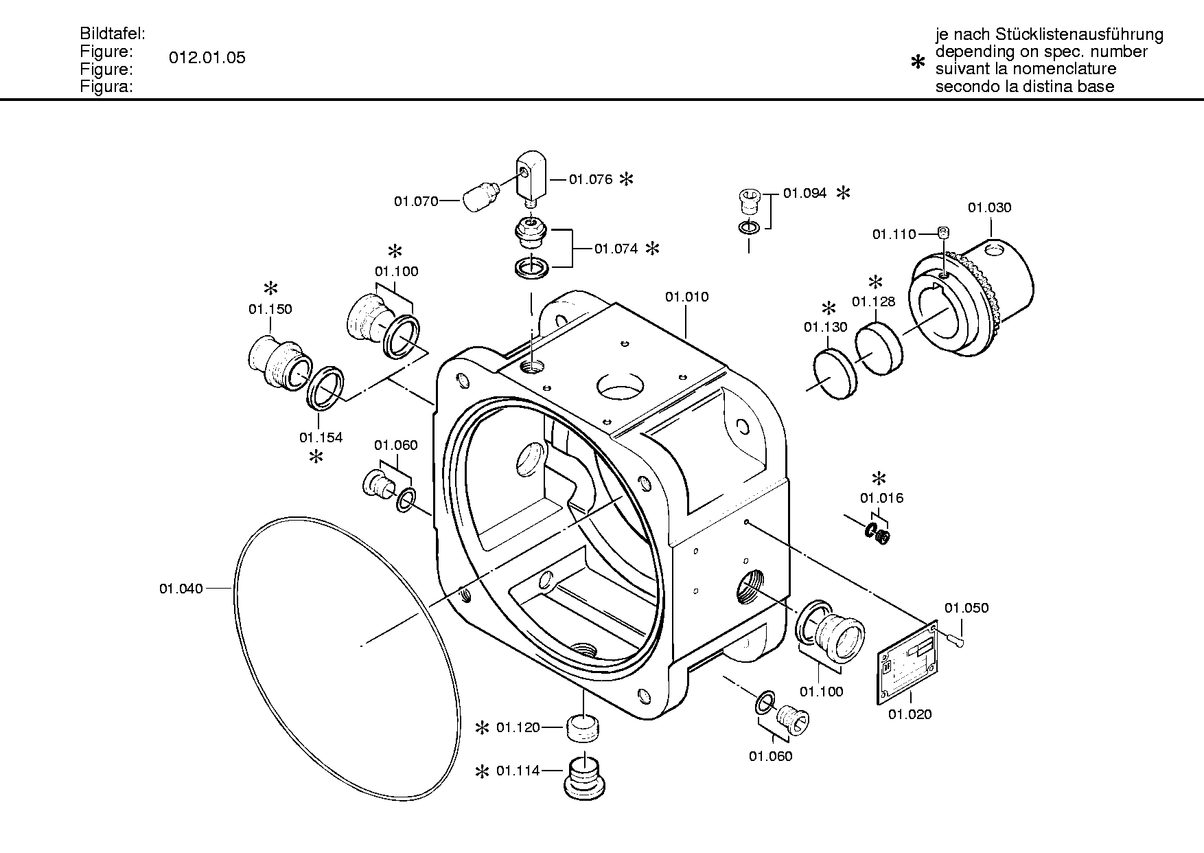 drawing for ASIA MOTORS CO. INC. 409-01-0413 - BREATHER (figure 3)