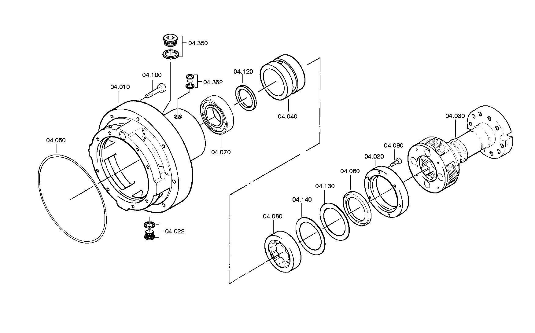 drawing for IVECO 5000813877 - CYLINDER ROLLER BEARING (figure 3)