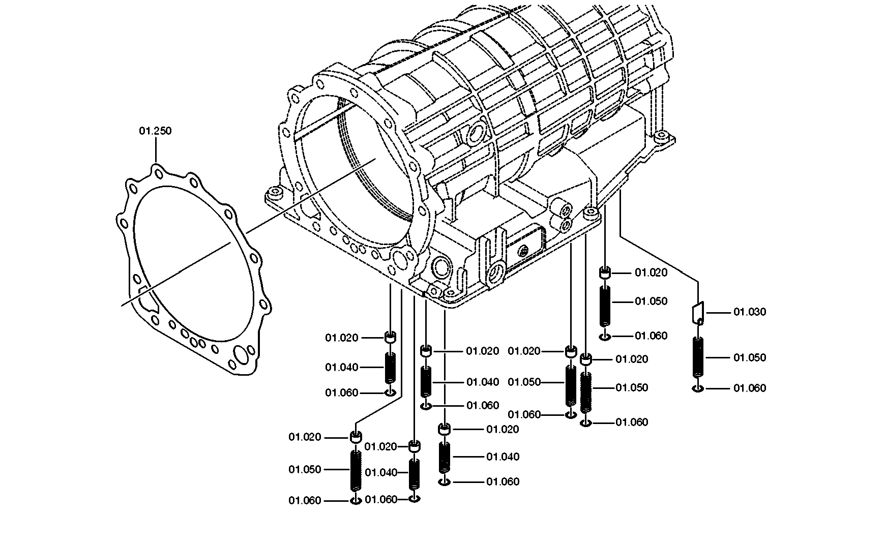 drawing for JAGUAR CARS LTD. RTC5203 - DETENT DISC (figure 1)
