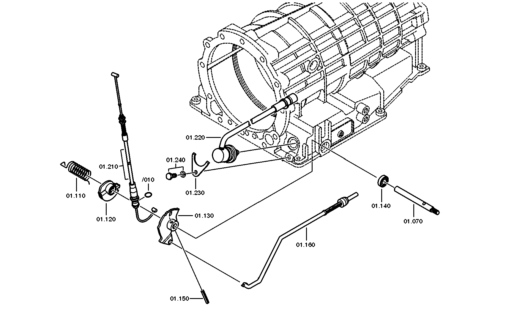 drawing for JAGUAR CARS LTD. RTC4291 - ACTUATING ROD (figure 2)