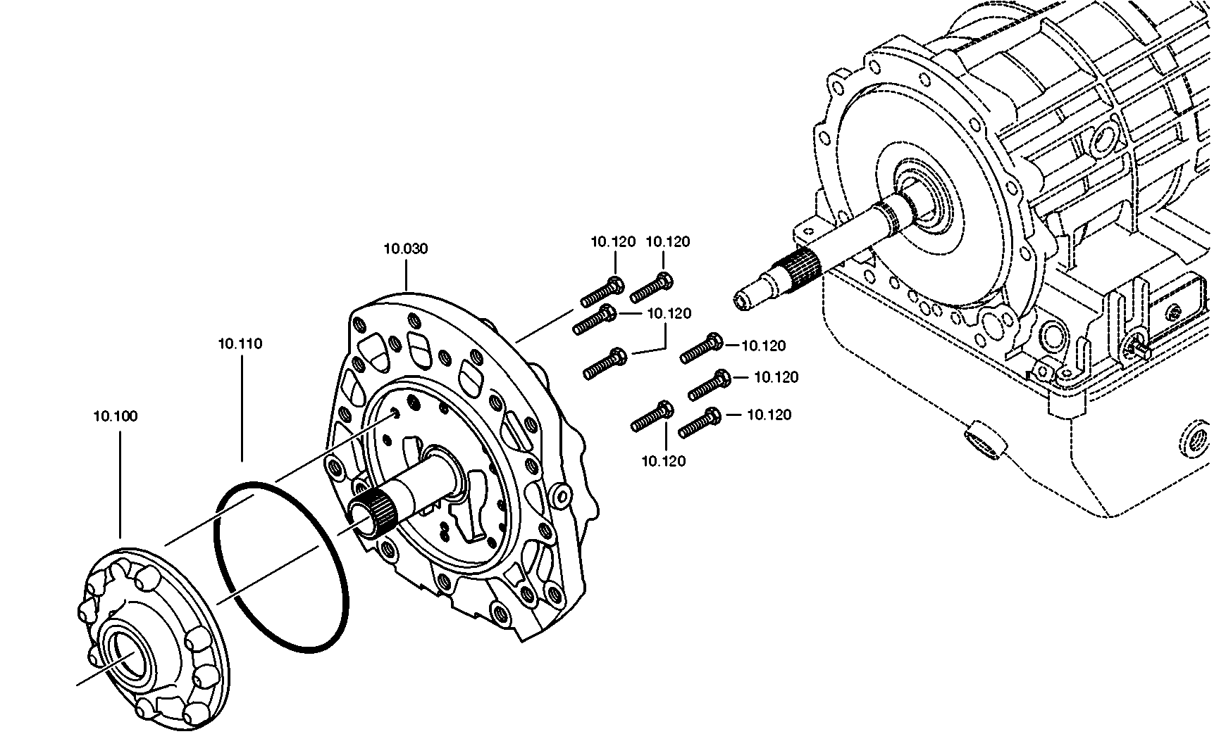 drawing for JAGUAR CARS LTD. 02JLM 10856 - SHAFT SEAL (figure 1)
