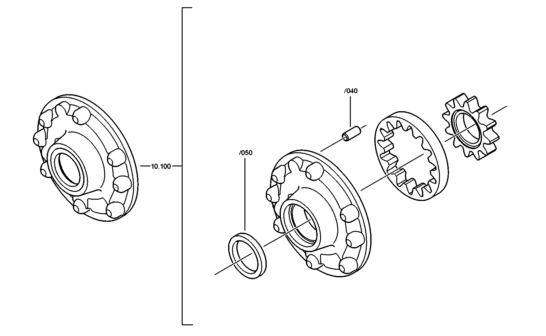 drawing for AUDI AG 018 321 243 - SHAFT SEAL (figure 4)