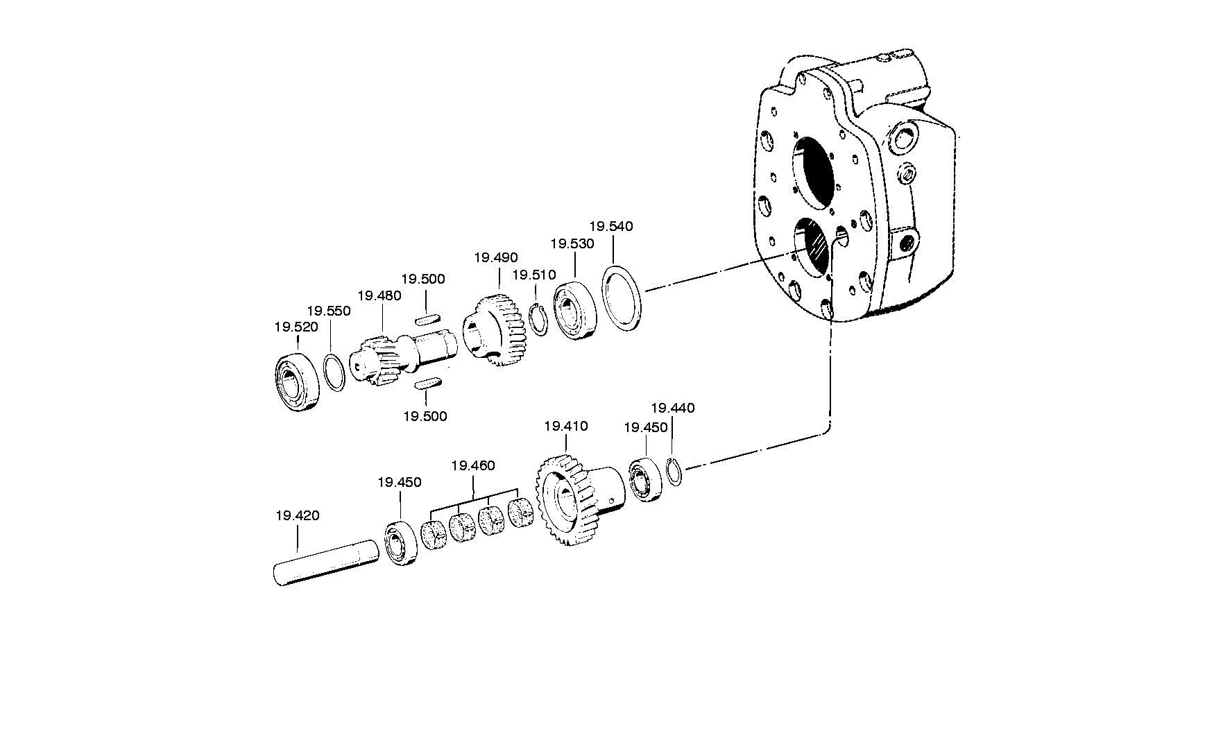 drawing for DAF 585903 - SHAFT SEAL (figure 4)