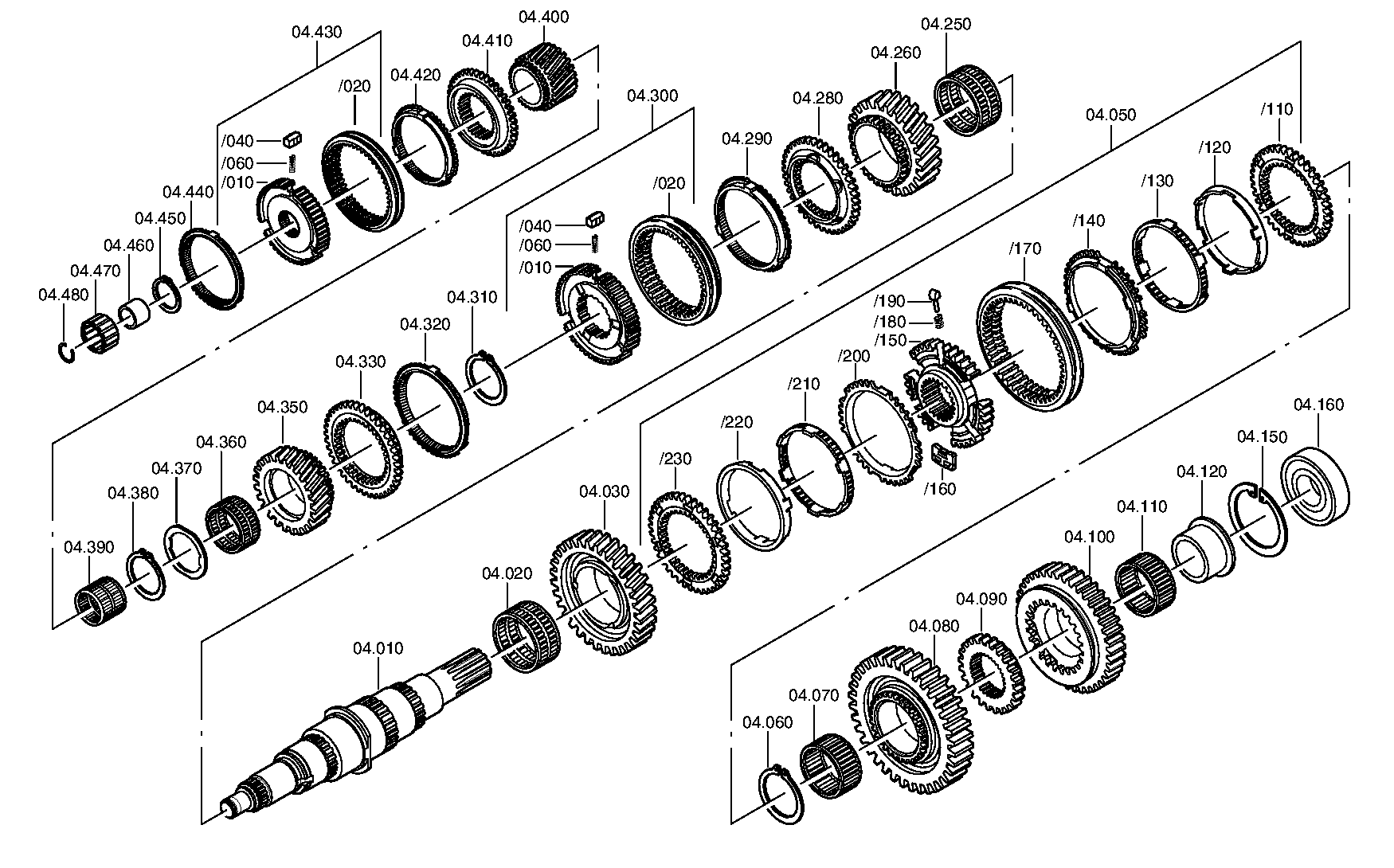 drawing for DAIMLER AG A0009819020 - BALL BEARING (figure 1)