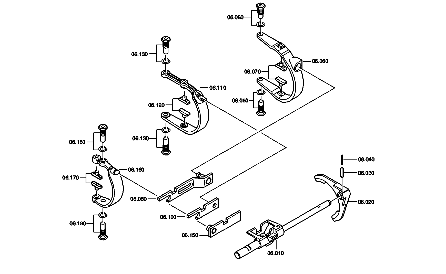 drawing for NISSAN MOTOR CO. 07903039-0 - DRAG LINK (figure 2)