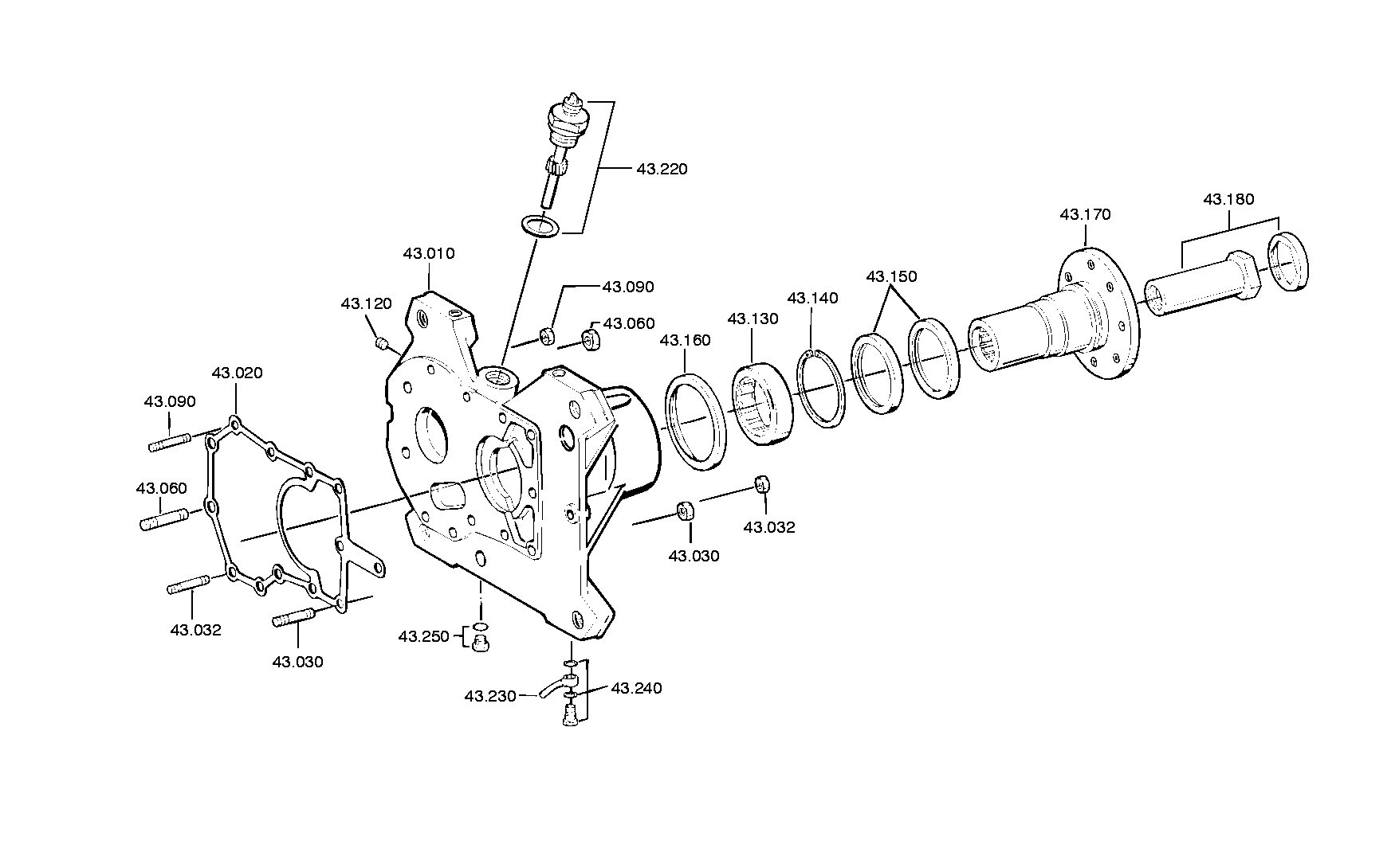 drawing for PONTICELLI 5000294304 - TUBE (figure 1)