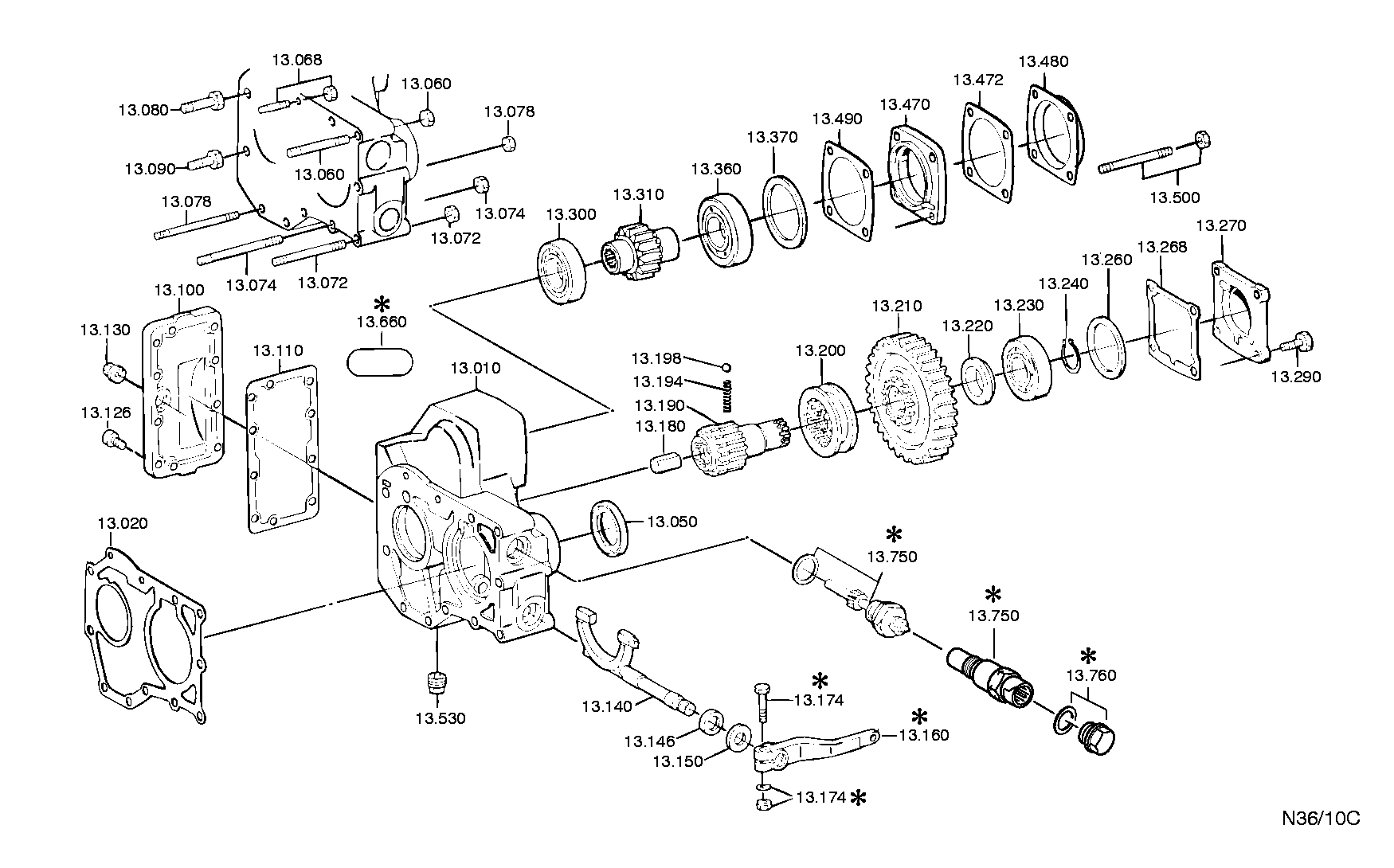 drawing for DAF 1427436 - SPUR GEAR (figure 3)