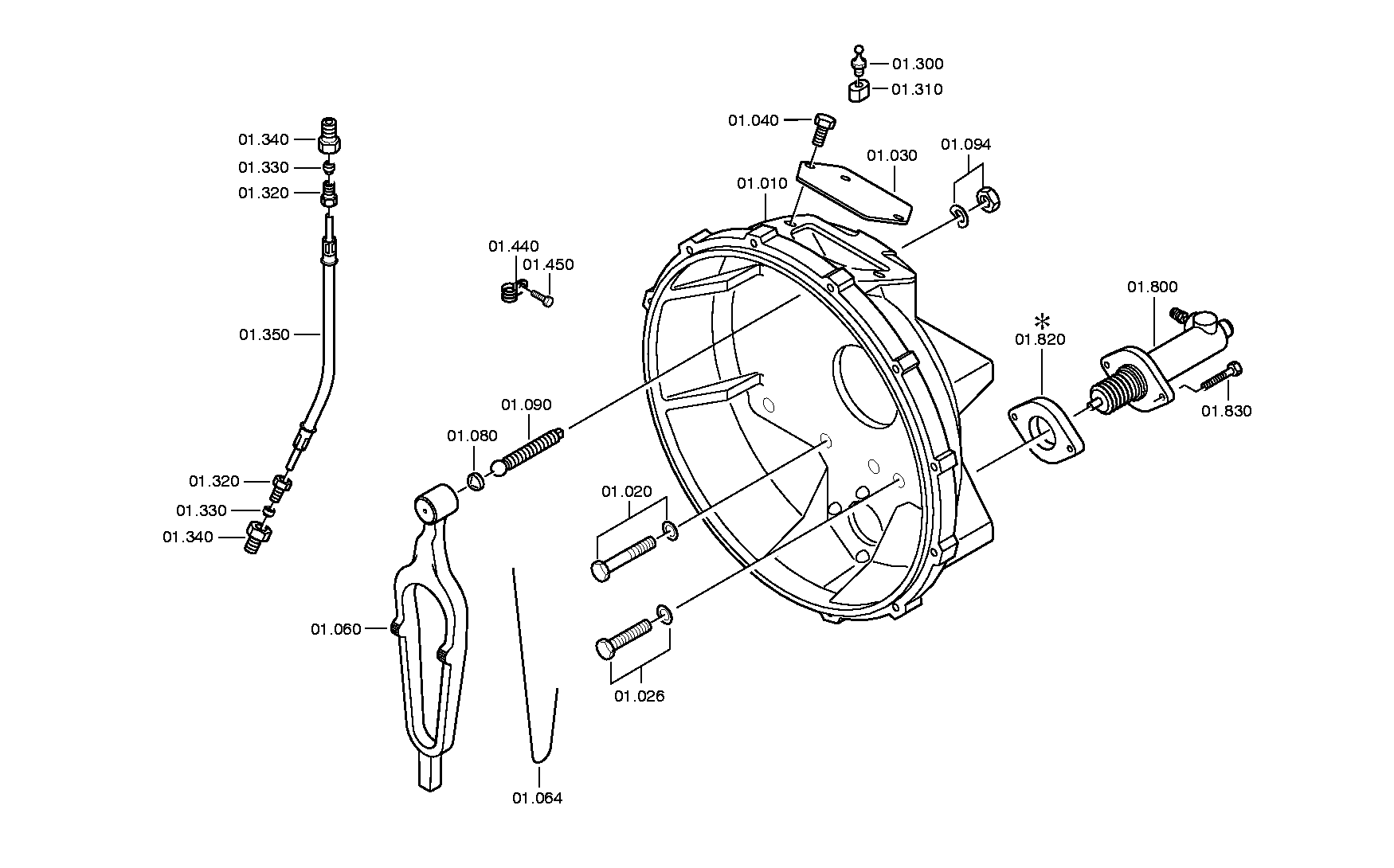 drawing for DAIMLER AG A3432640033 - CONN.PART (figure 4)