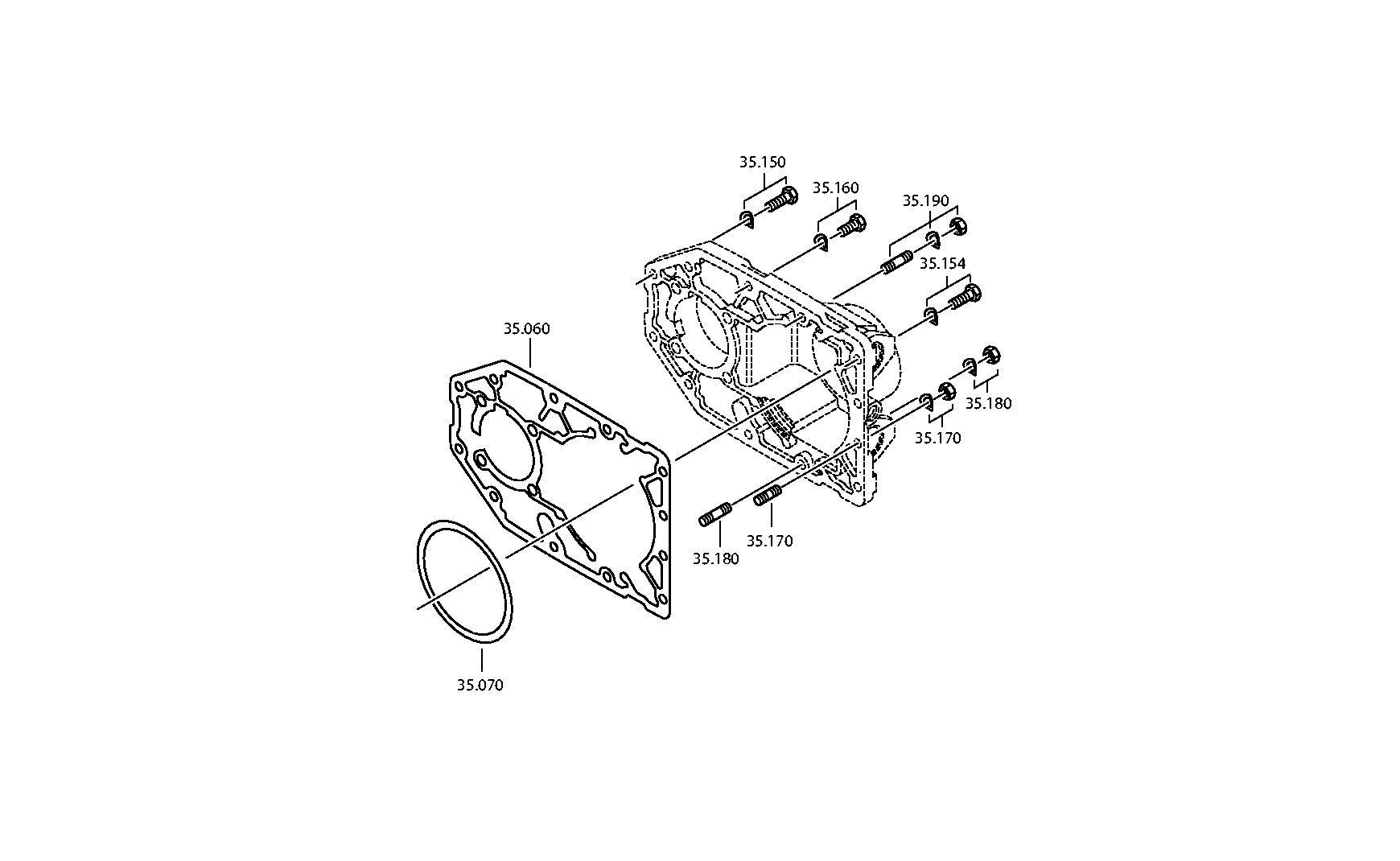 drawing for IVECO 08122761 - SHAFT SEAL (figure 2)