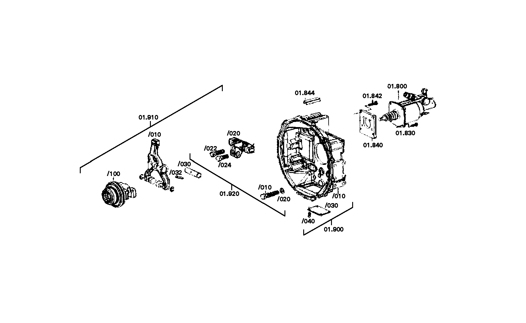 drawing for FORCE MOTORS LTD 64.32099-0003 - INTERMEDIATE PLATE (figure 2)