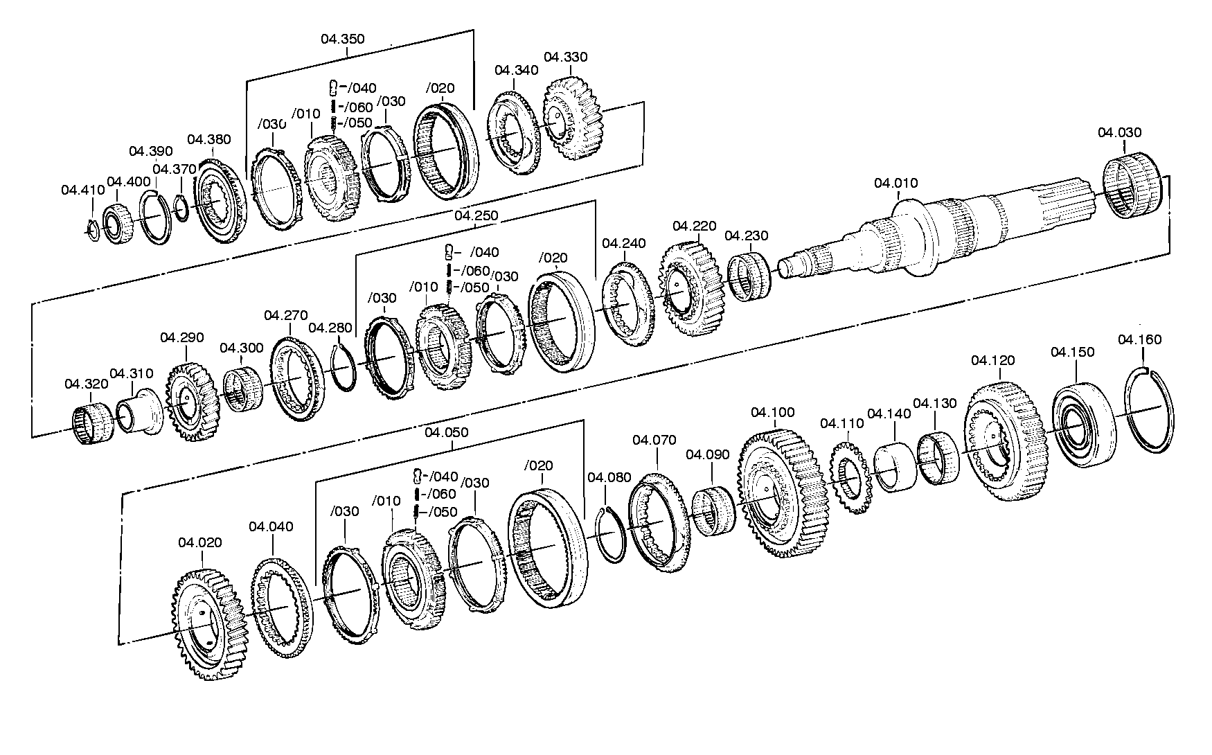 drawing for TERBERG BENSCHOP B.V. A0139819010 - NEEDLE CAGE (figure 1)