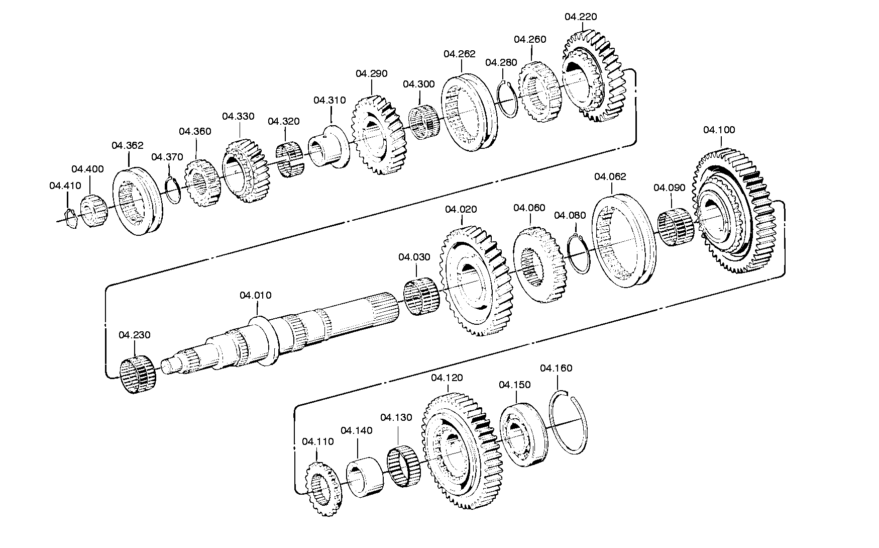 drawing for IVECO 02968675 - CYLINDER ROLLER BEARING (figure 4)