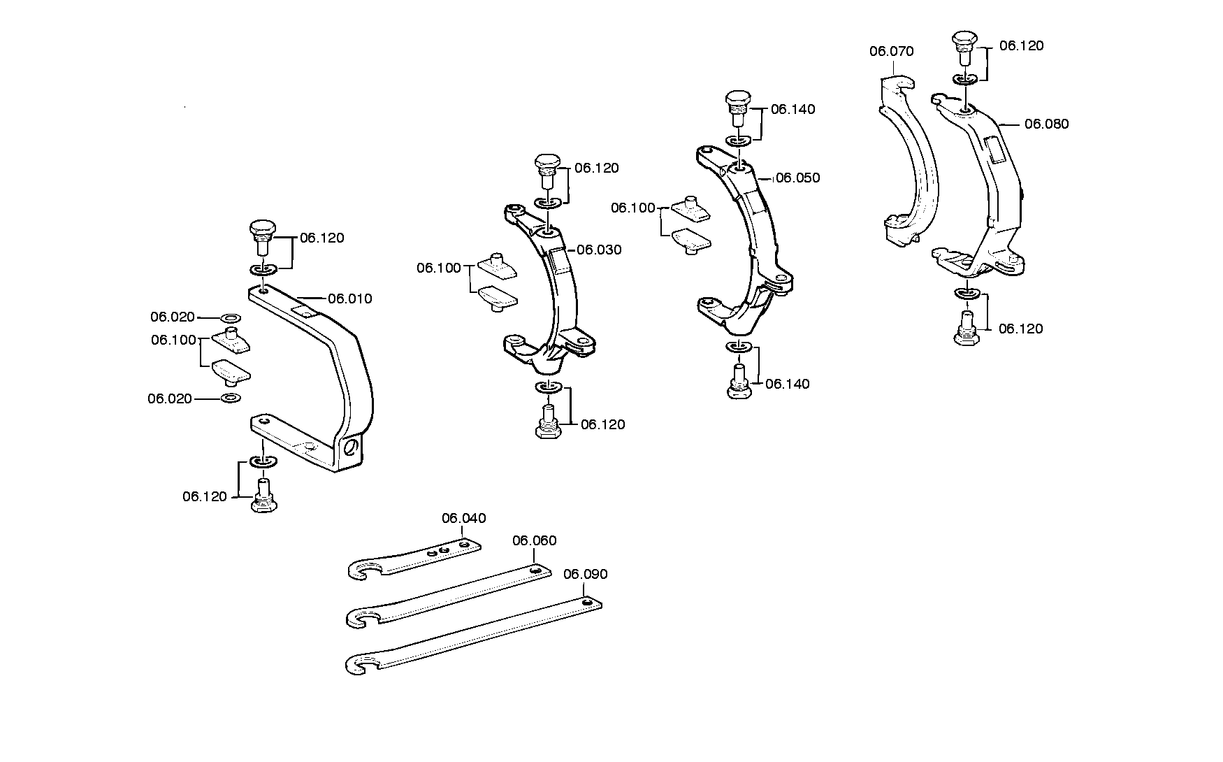 drawing for S.N.V.I.-C.V.I. 0001119107 - GEARSHIFT CLAMP (figure 4)