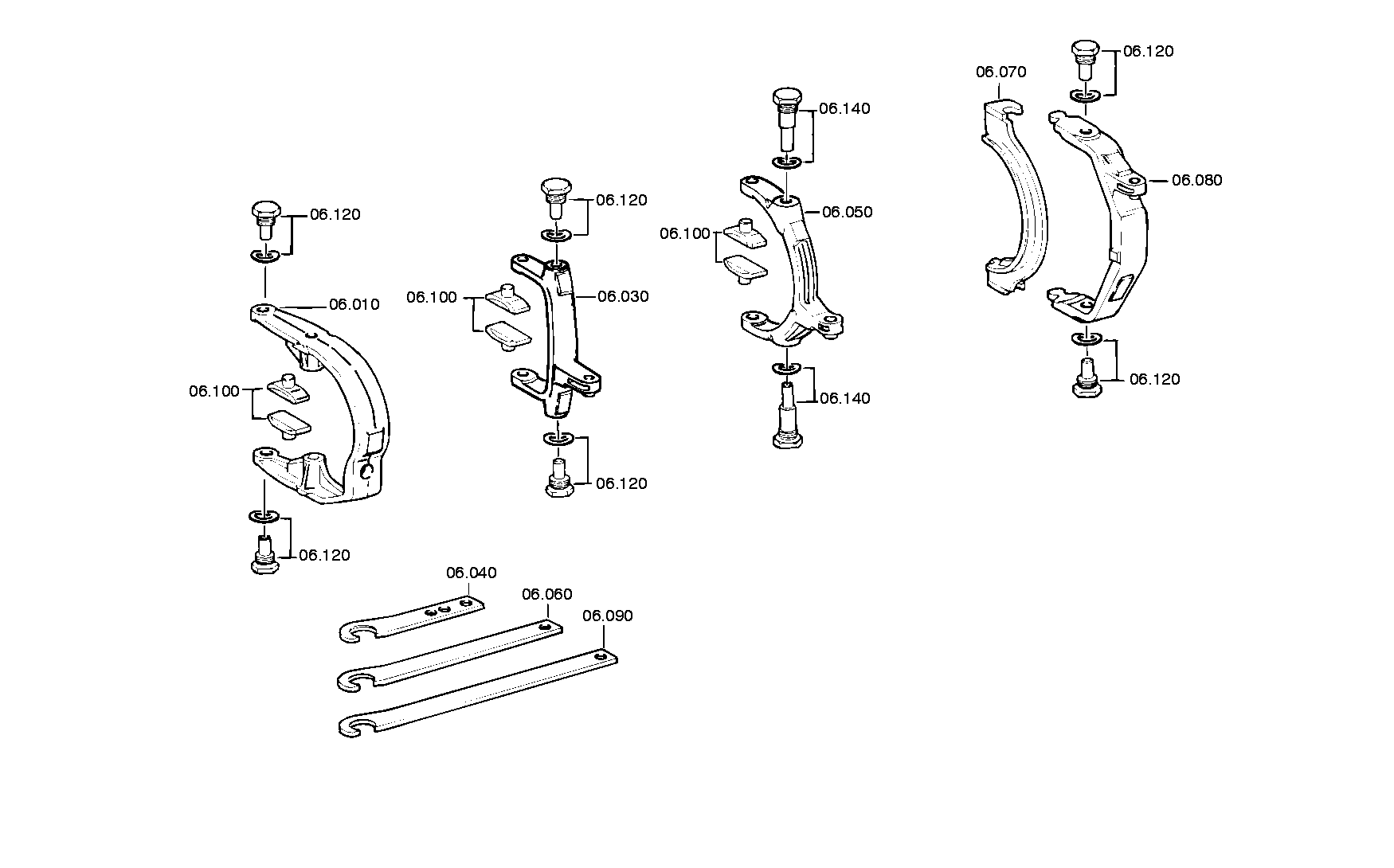 drawing for IVECO 5000588961 - GEARSHIFT CLAMP (figure 3)