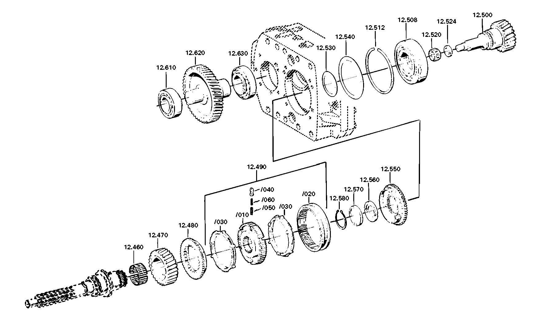 drawing for DAIMLER AG A0059818701 - CYLINDER ROLLER BEARING (figure 2)