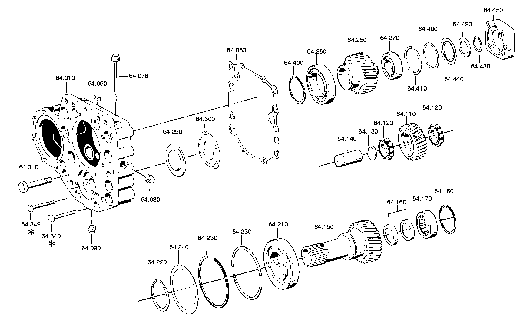 drawing for IVECO 5000823983 - BEARING (figure 4)