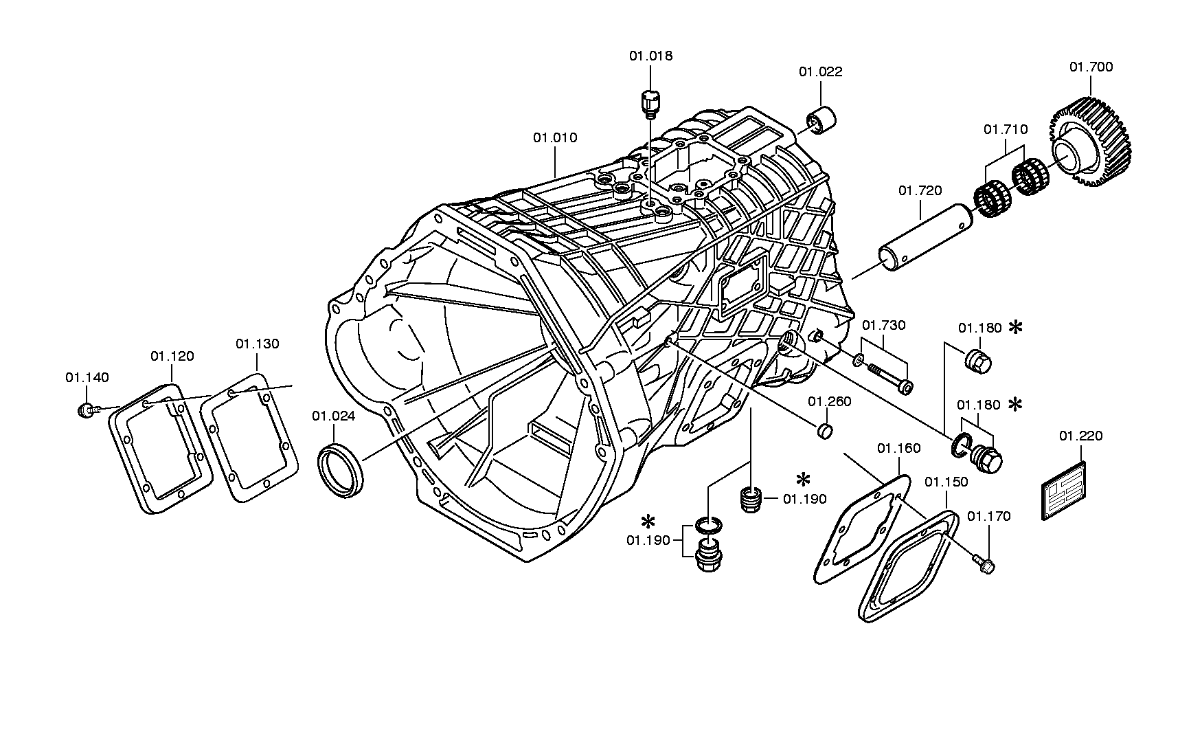 drawing for NISSAN MOTOR CO. 38352-MB90B - BREATHER (figure 3)